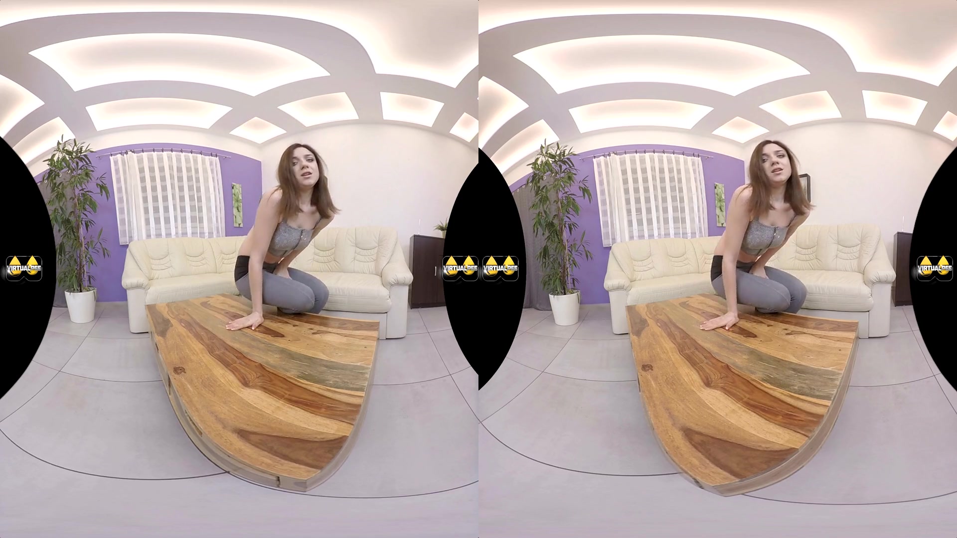 Kira Axe in Wet Yoga - VirtualPee