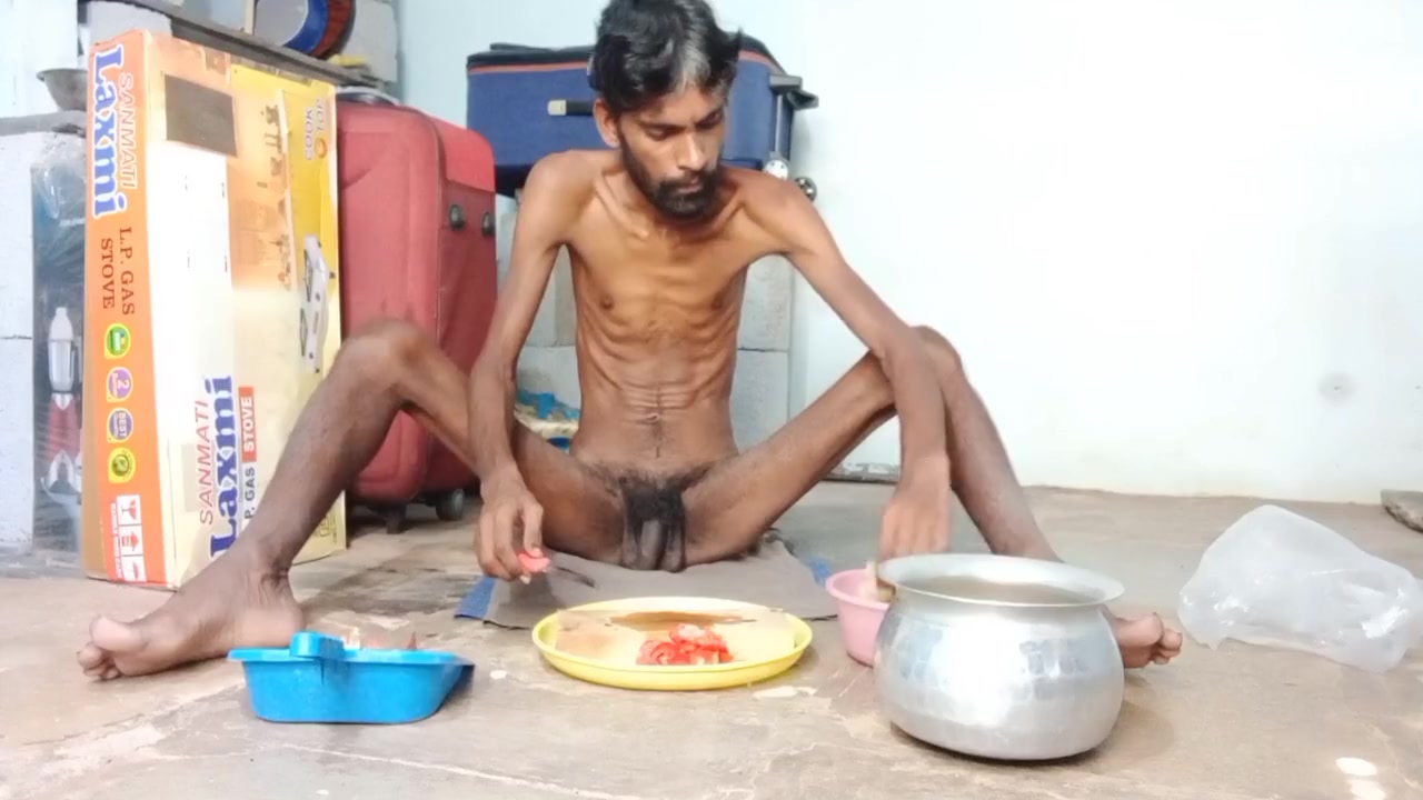 Hot Boy Rajeshplayboy993 Cooking Aalu Curry 1