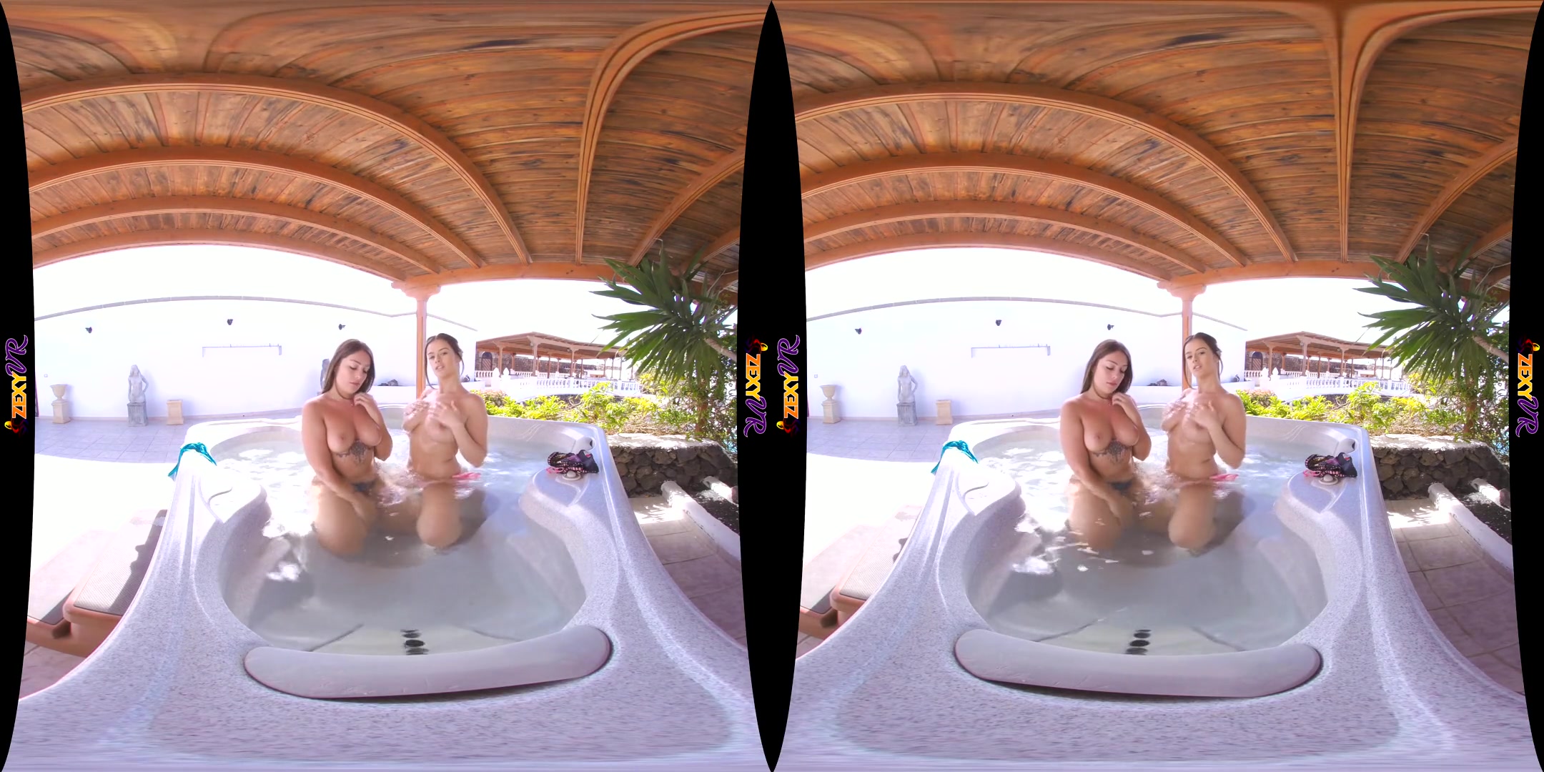 Hot Tub Beauties - SexLikeReal