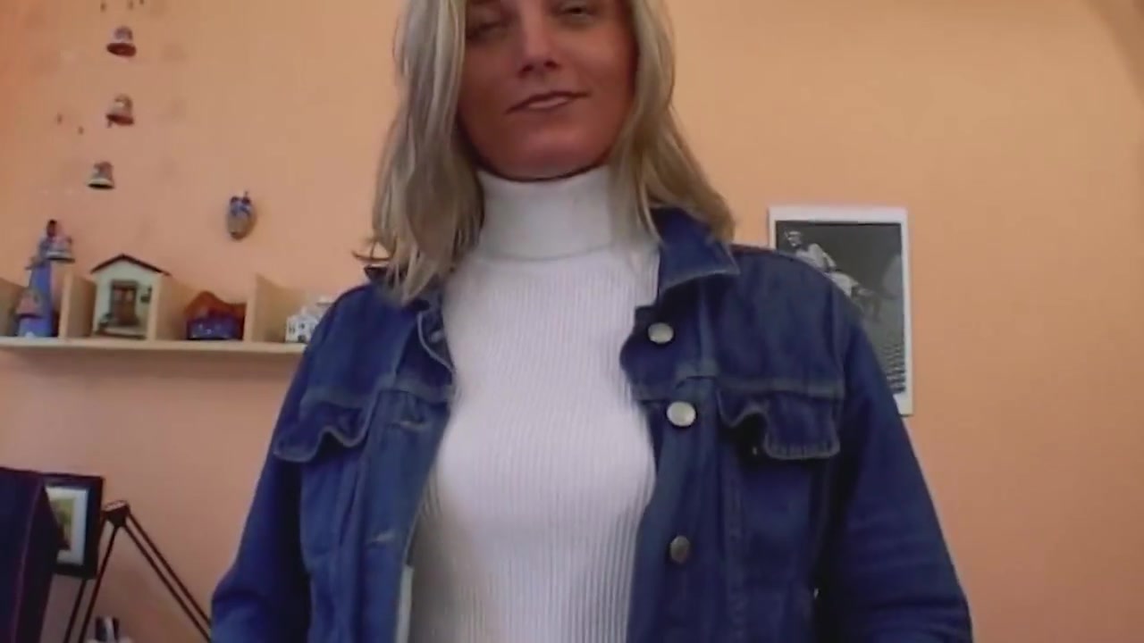 A Slender German Blonde Gets A Big Facial After A Hard Anal