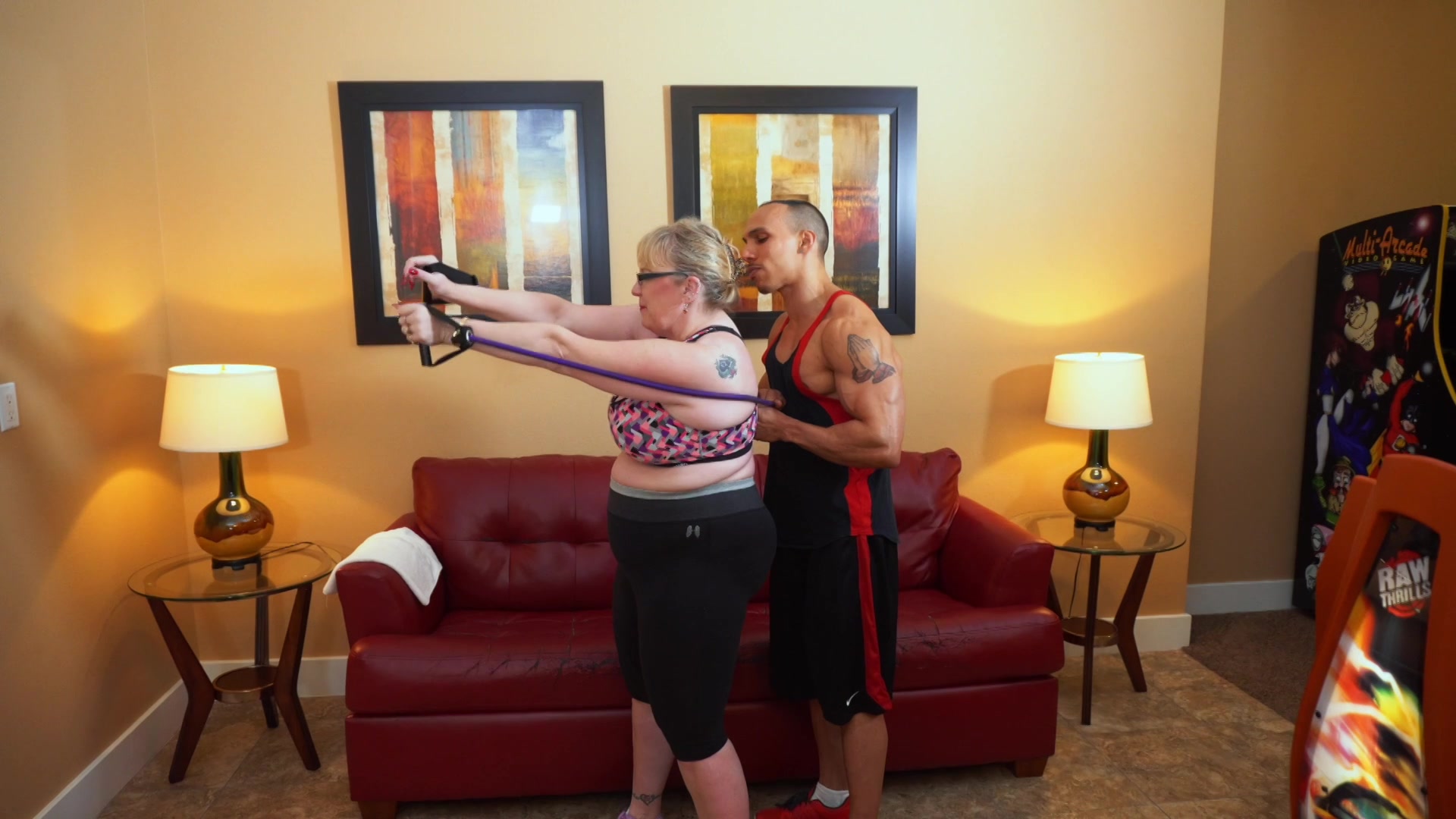 Personal Trainer - Sex Movies Featuring Rachel Domino