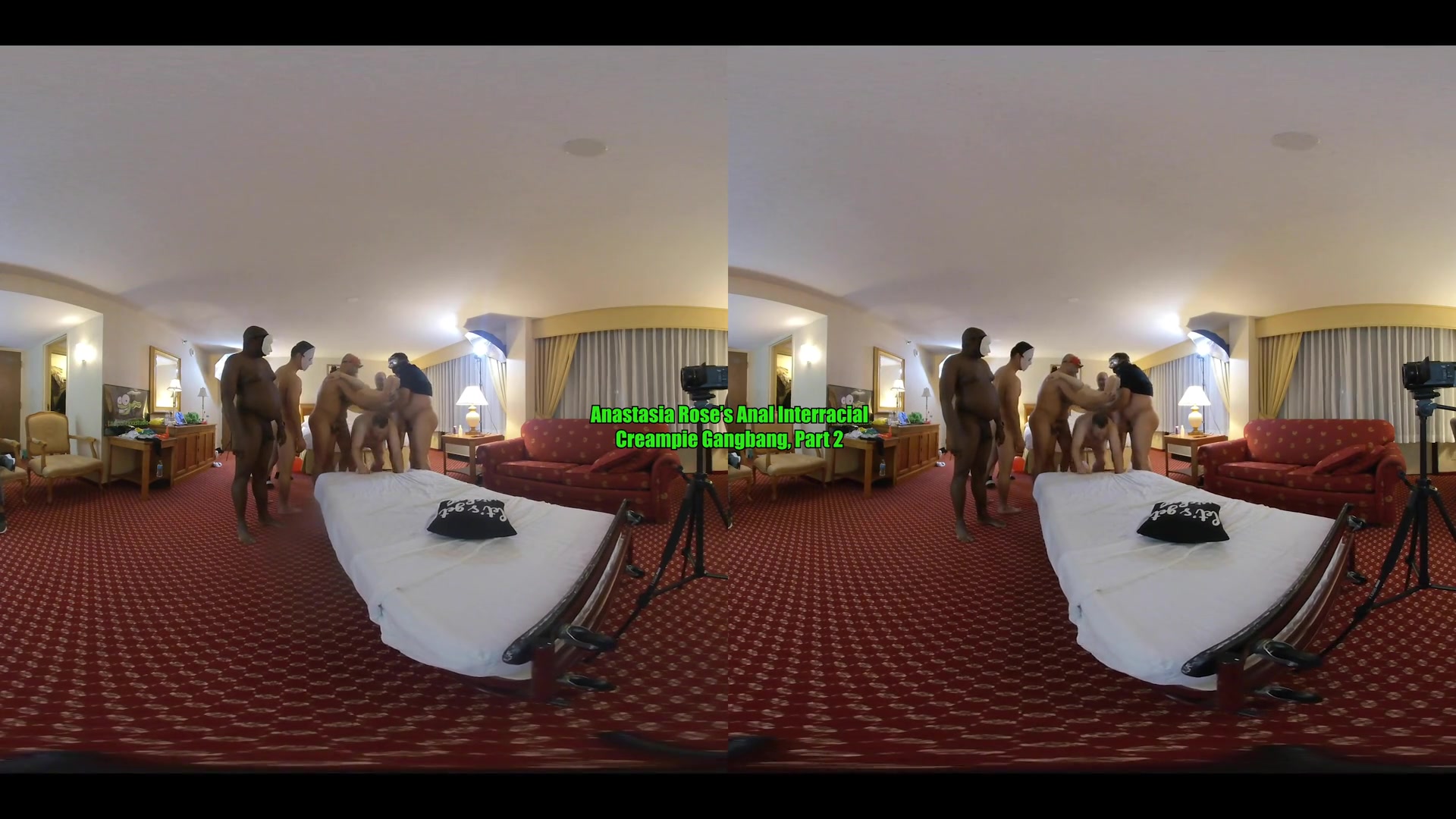 Anastasia Rose Gangbang 2 of 2 - Amateur VR Gangbang
