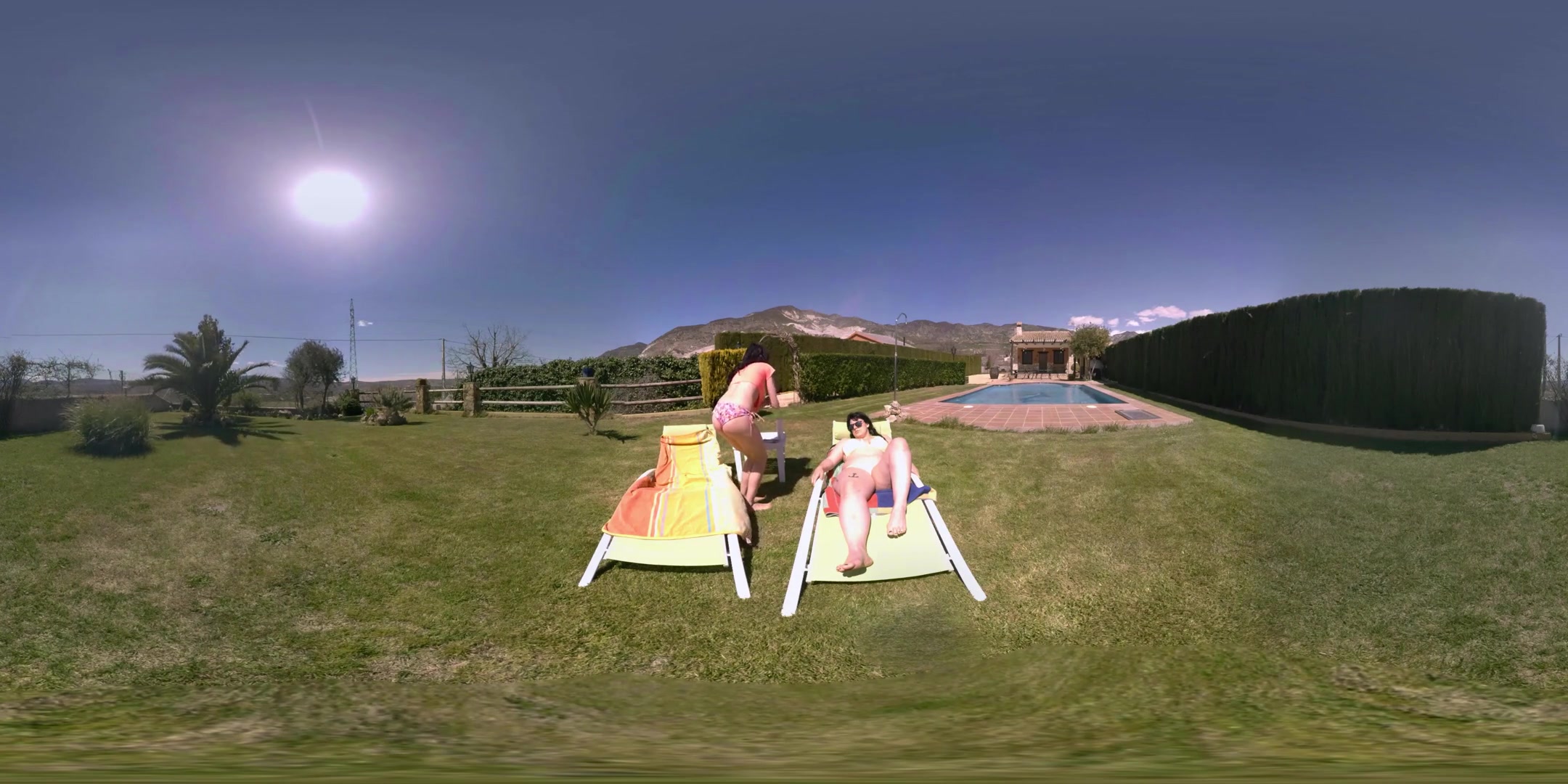Maria Bose in Lesbian Summer: Hot Suncream Massage - VirtualPorn360