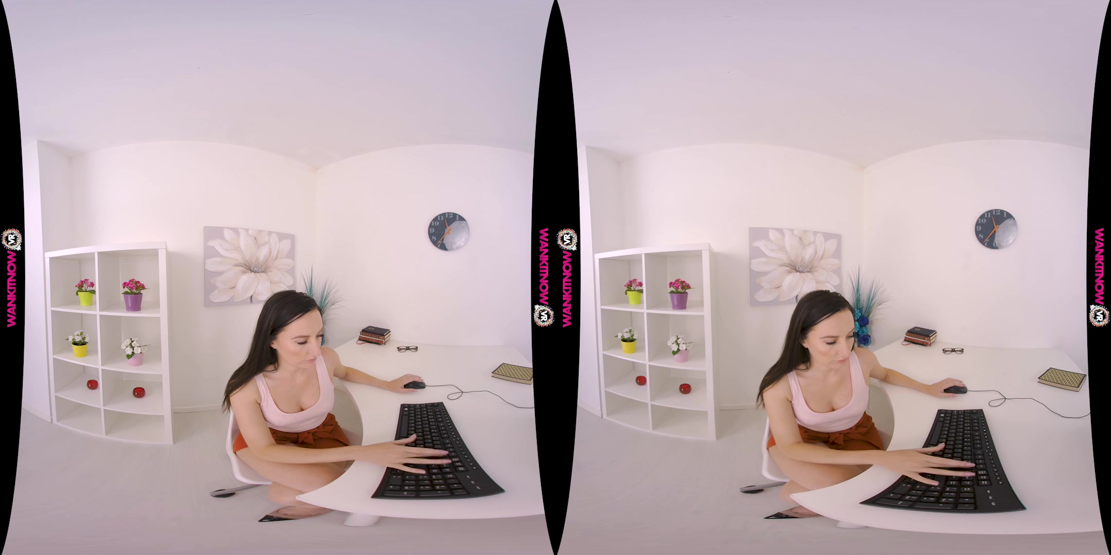 Wank For Work featuring Sophia Smith - WankitNowVR