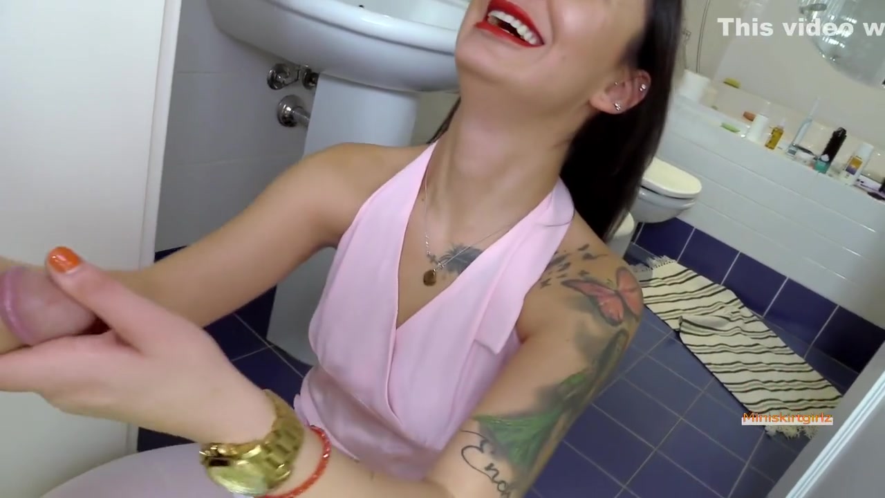 Lipstick Pink Dress And Creampie