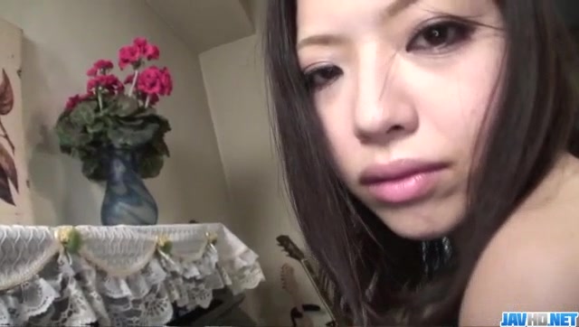 Hana makes magic with her warm lips during rough porn