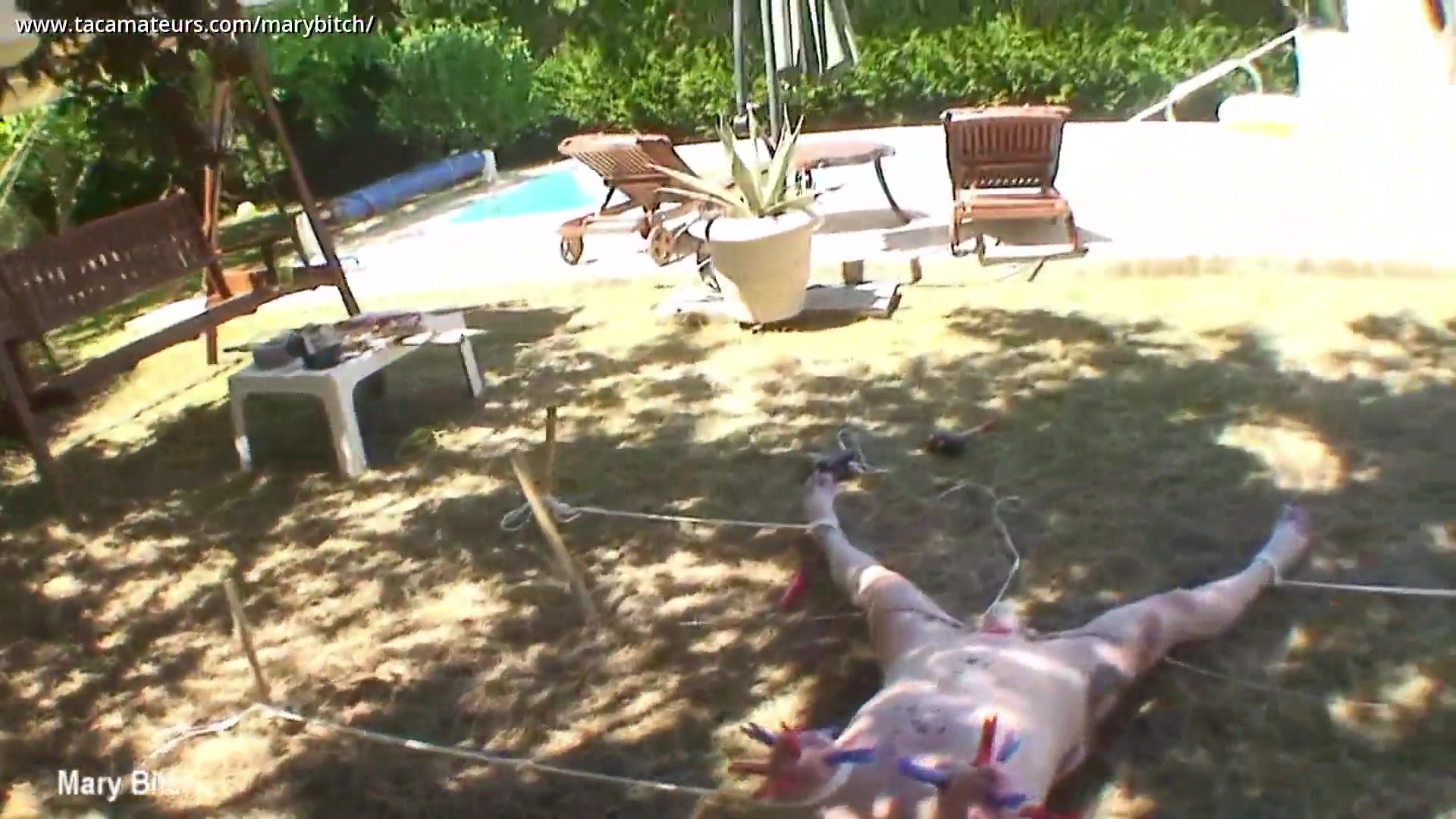 Hot Wax Orgasm & Squirting Outside Pt2