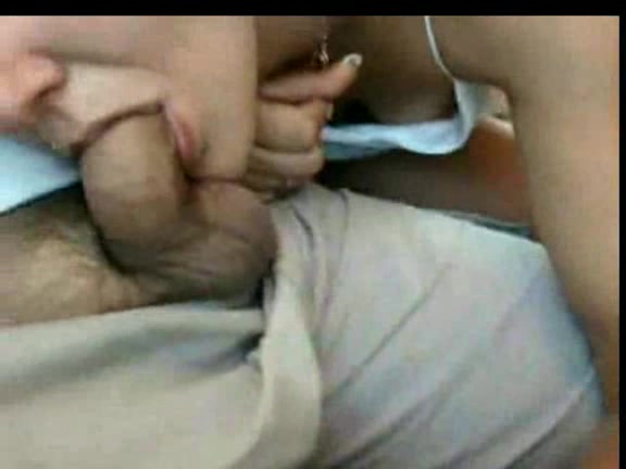 Hungry bitch can't resist the urge to blow cocks
