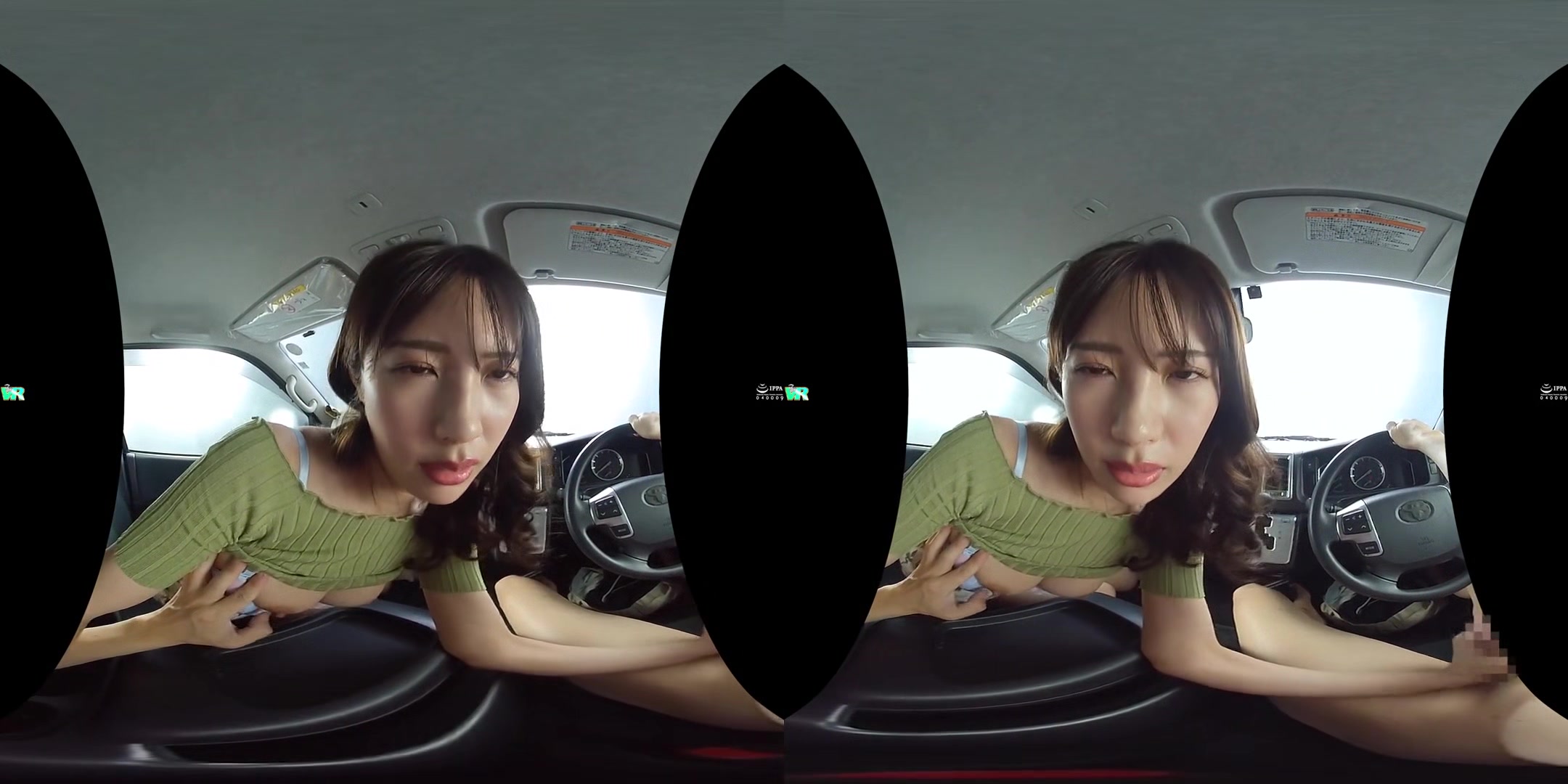 Asami Mizuhata - No Holds Barred Wild Sex Seduction in the Car After a Long Trip