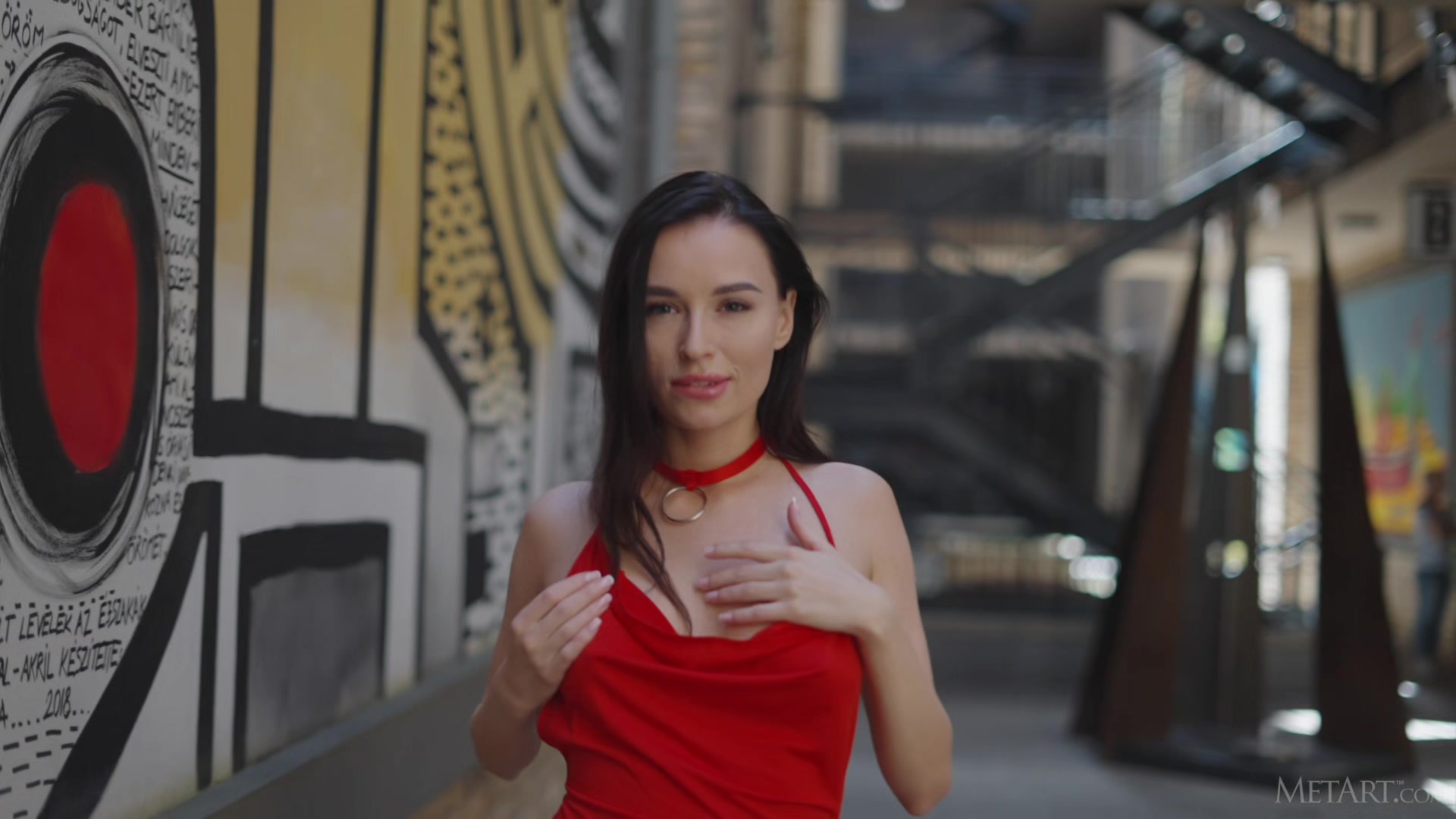 Milena in Red 2 - Milena Ray