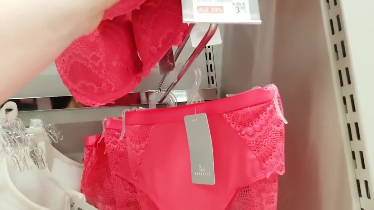 Diaper Girl Wets Herself While Shopping Bras And Panties