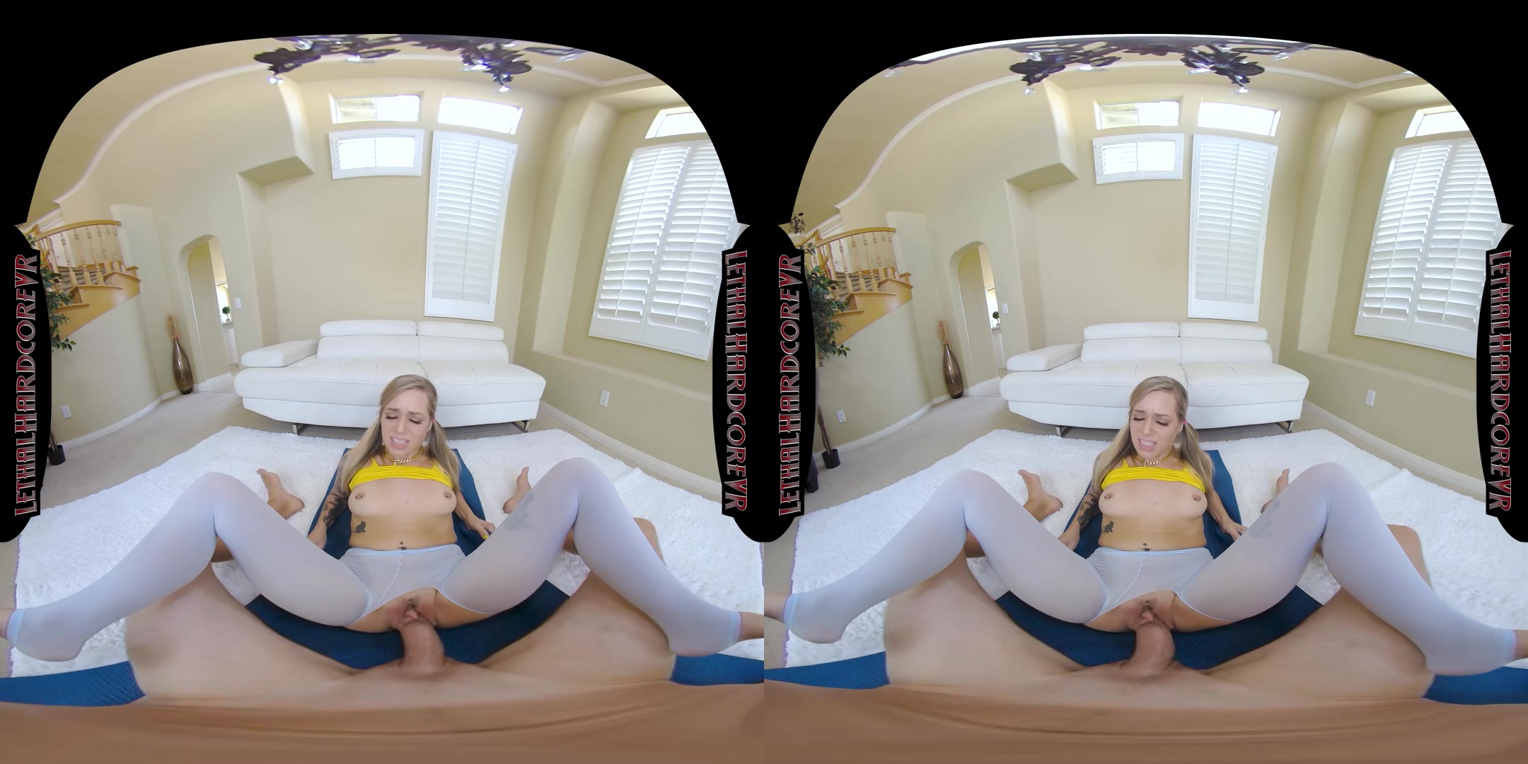 Rory Wants To Be Stretched By Her Trainer - LethalHardcoreVR