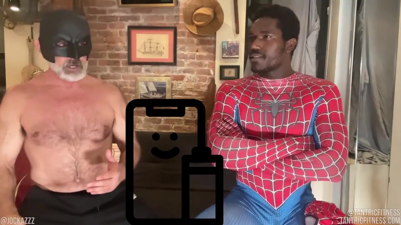 Super Hero Cumshot Contest And Bate Coaching