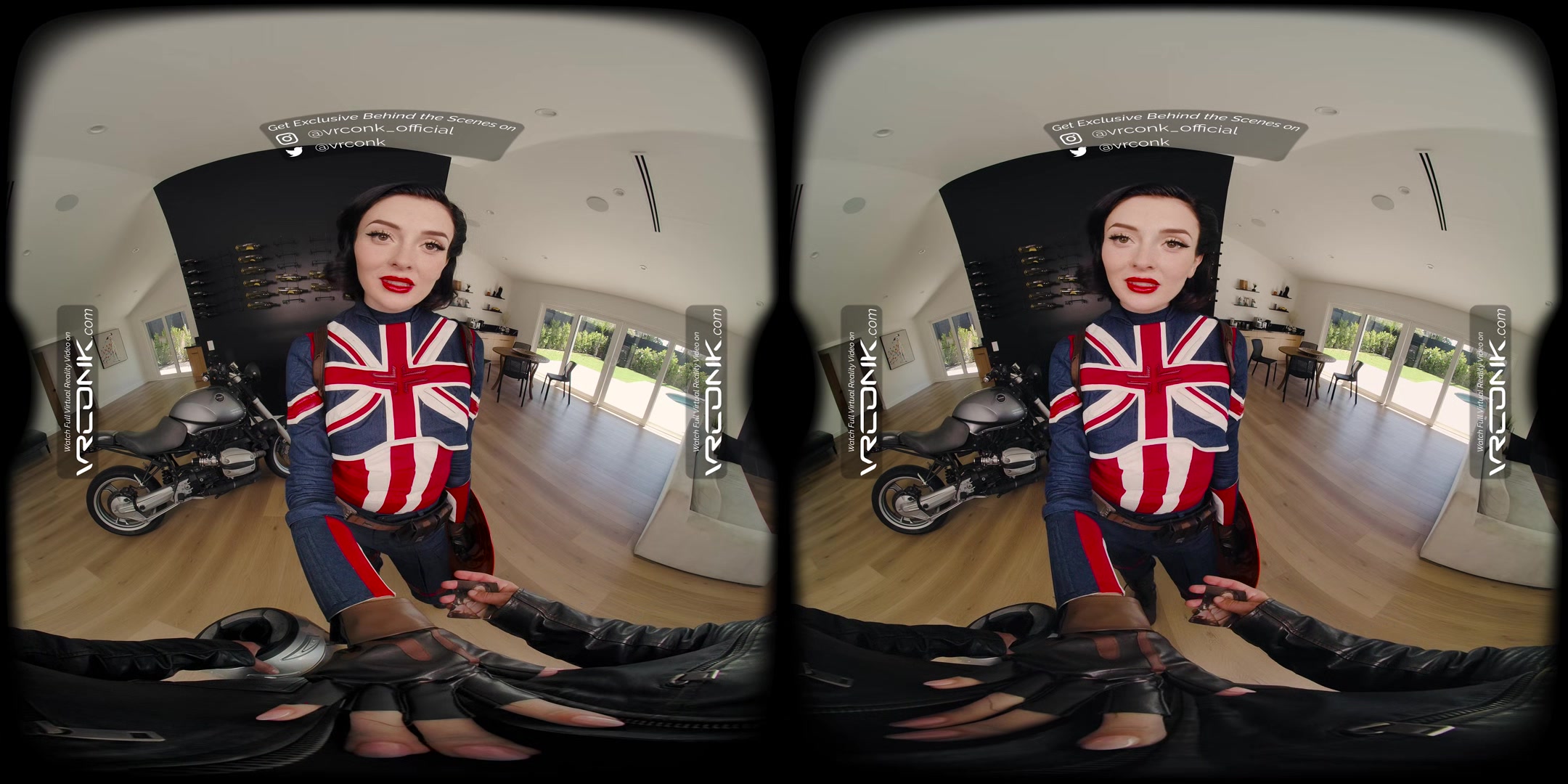 VR Conk cosplay with anal Captain Carter Virtual reality Porn