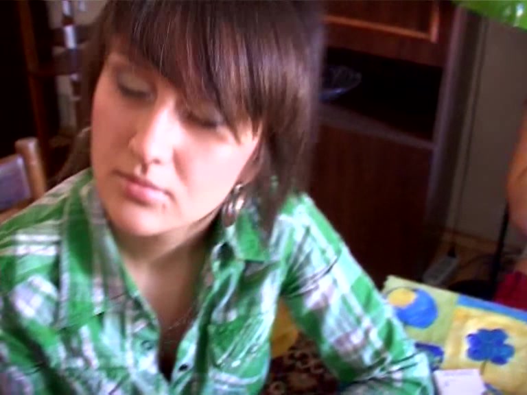 Young babe fucked in her bedroom