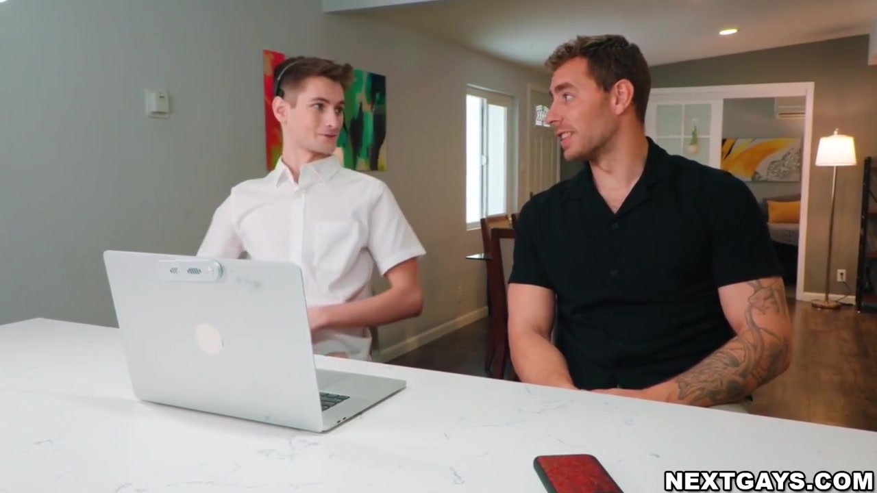 Carter Woods And Trevor Harris In Hot Sex Between Stepbrothers Trevor And Carter