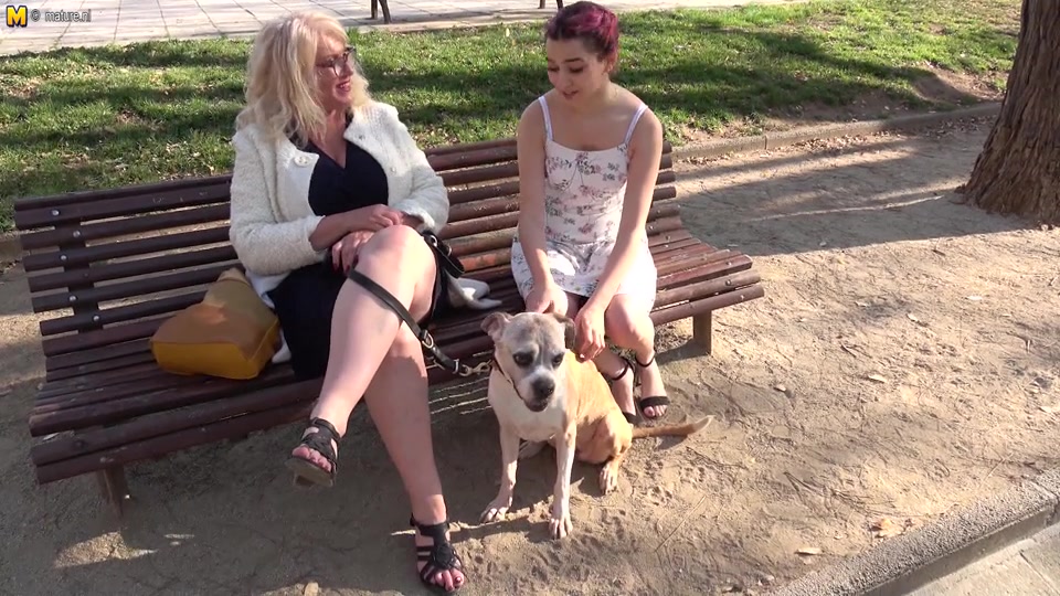 These Spanish Old And Young Lesbians Go All The Way - MatureNL