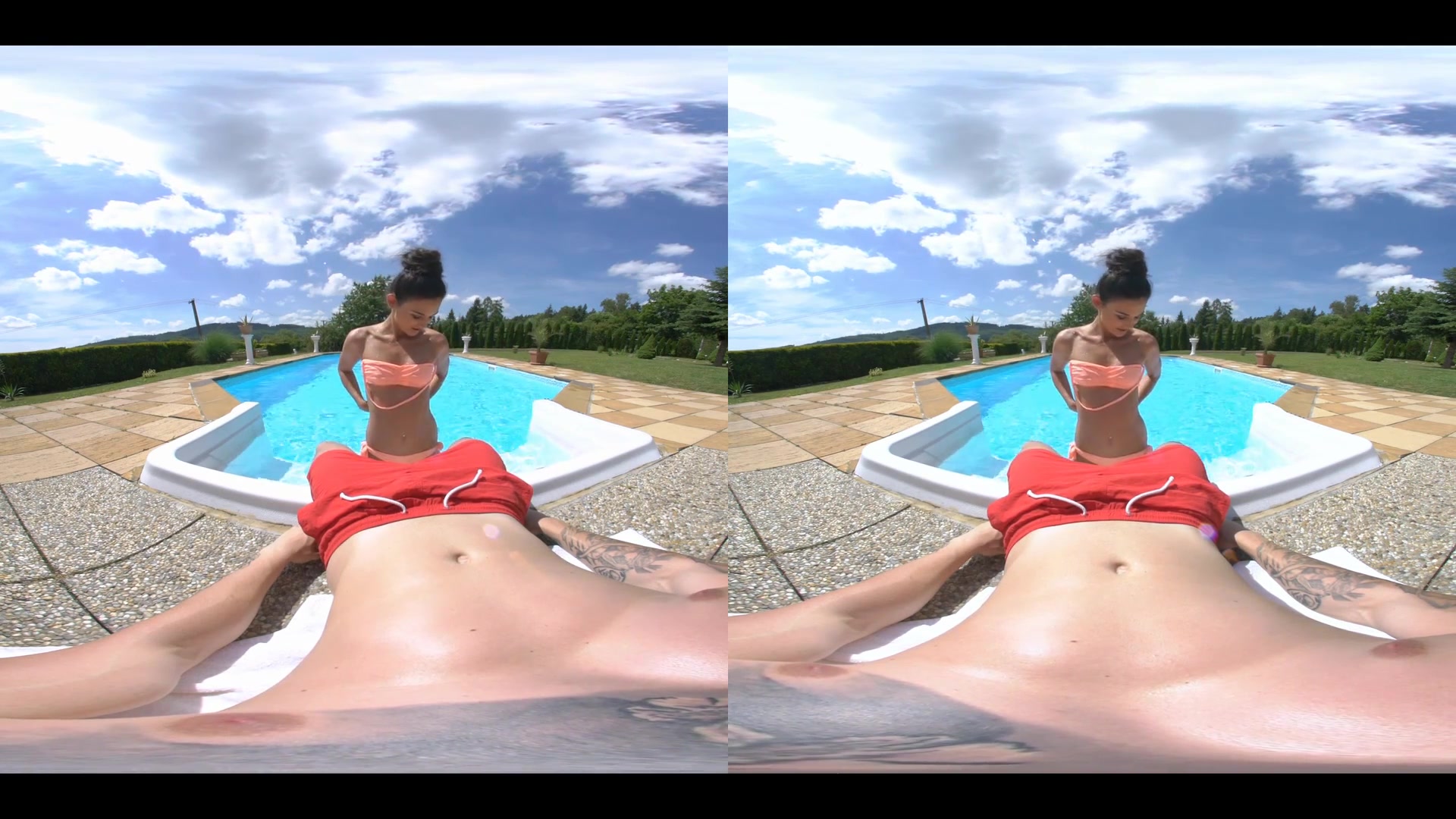 Sex By The Pool