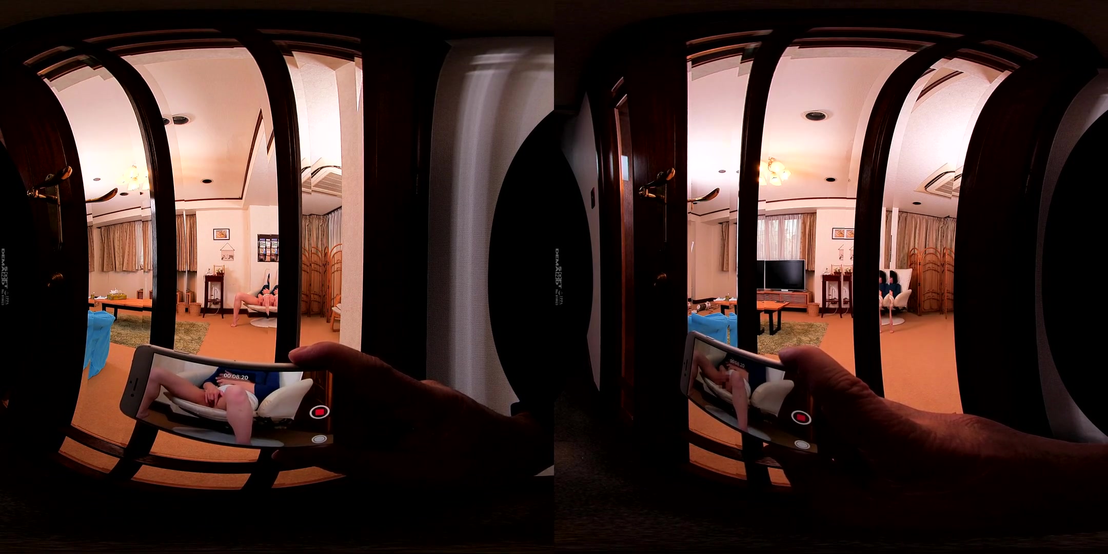Zoomed-in Peeping VR 2 - Upskirt Downblouse