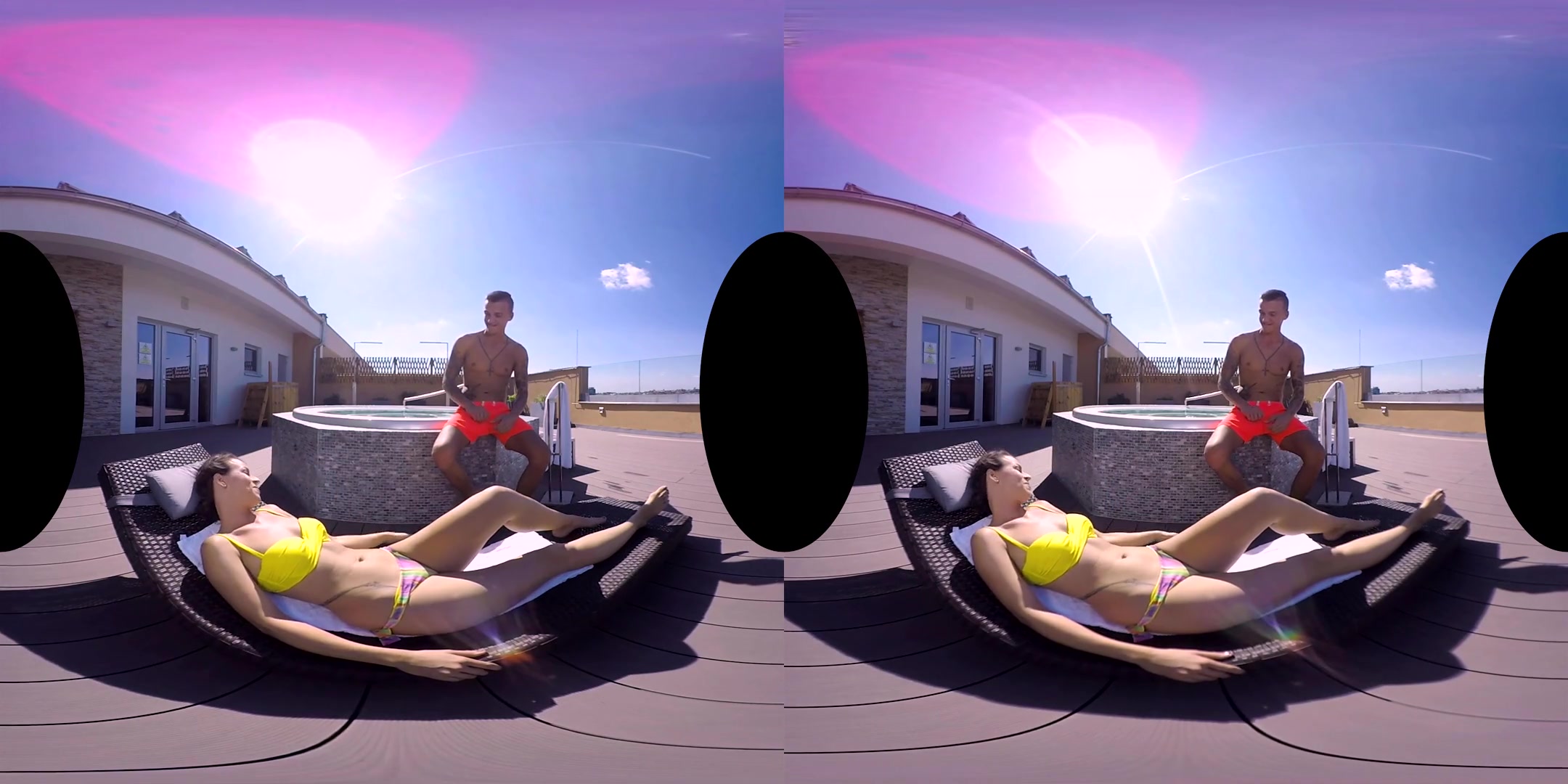 Caroline Ardolino in Jacuzzi Fun - - RealityLovers