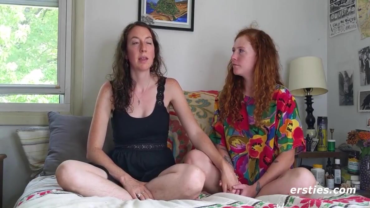 Real Couple Play With A Lesbian Strap On