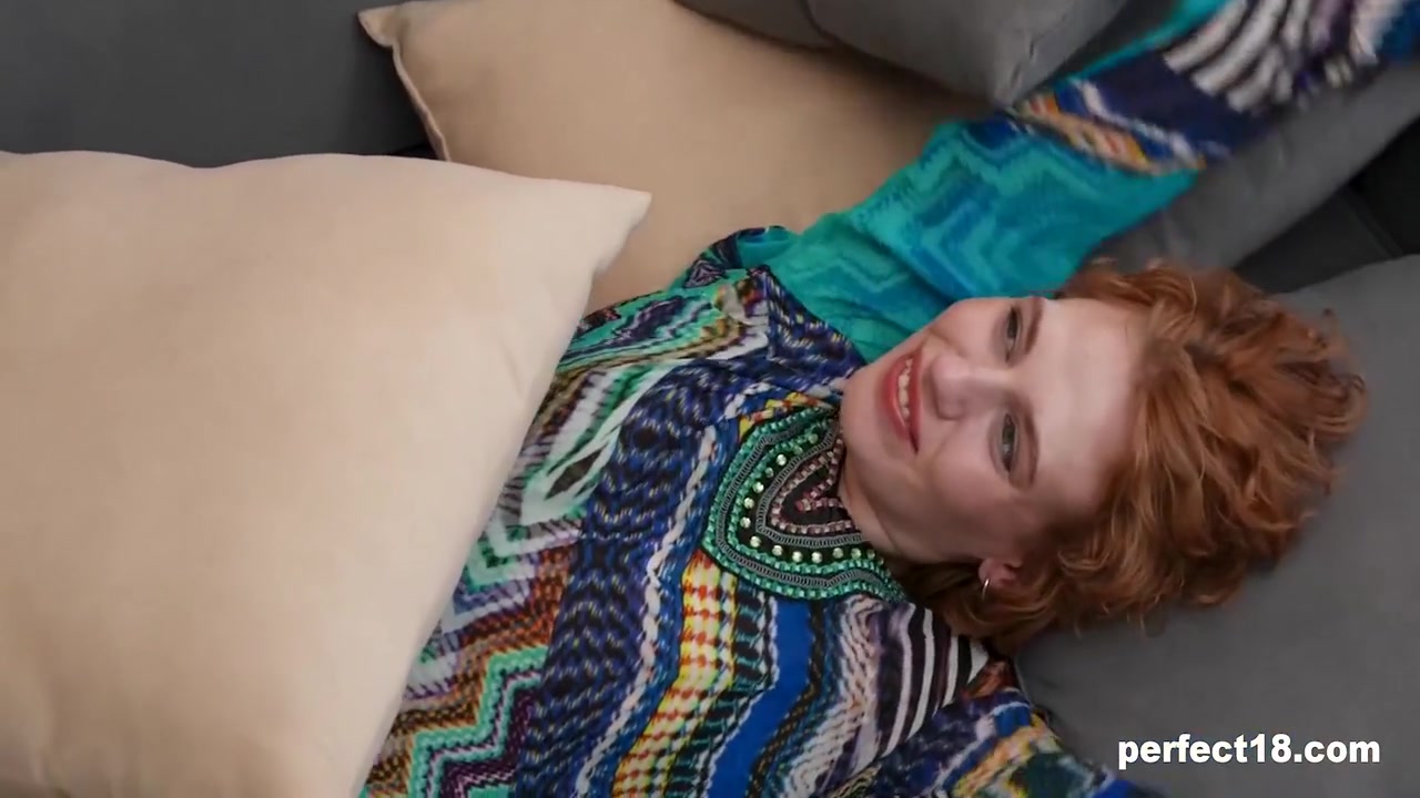 Sofi Pure Masturbating With A Pillow