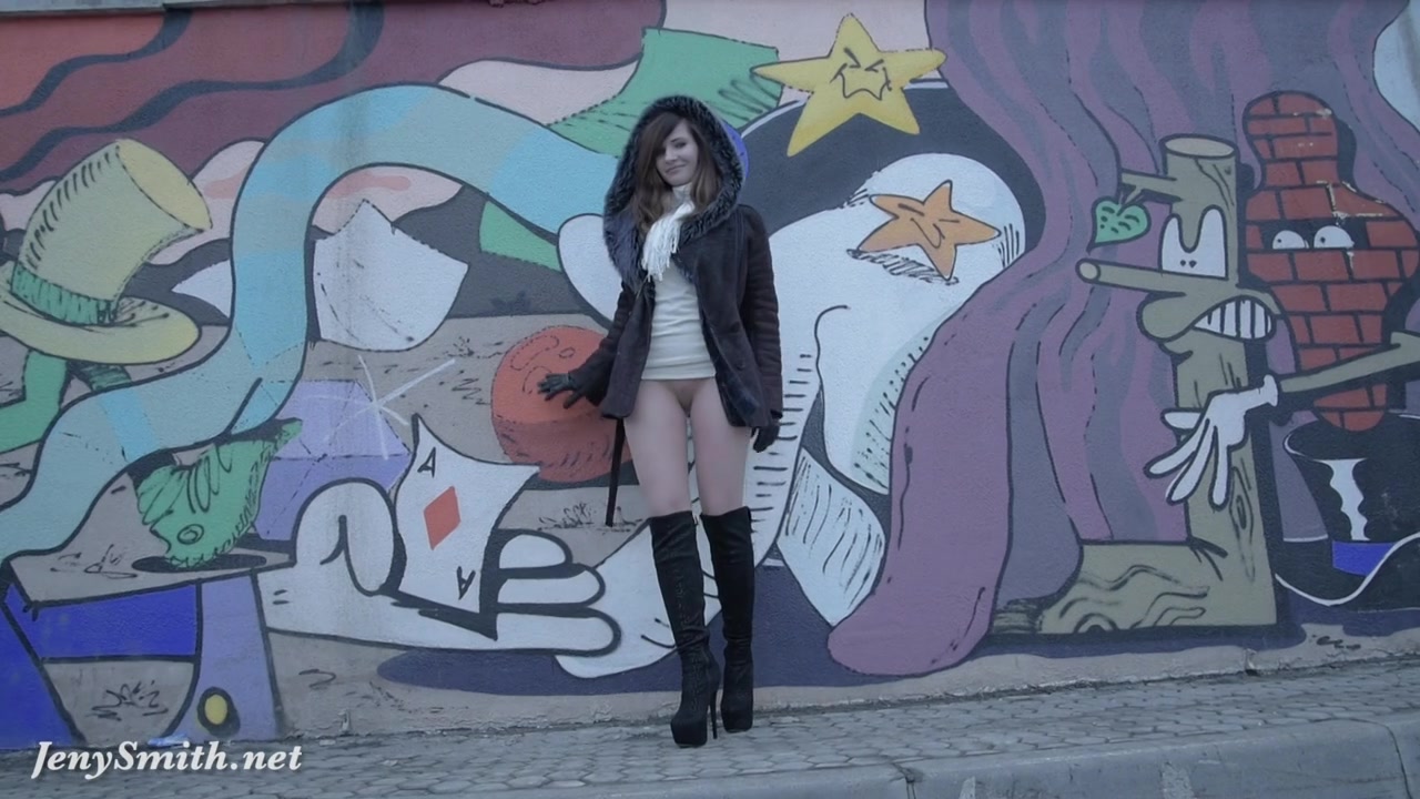 Jeny Smith pantyhose and high heels fetish