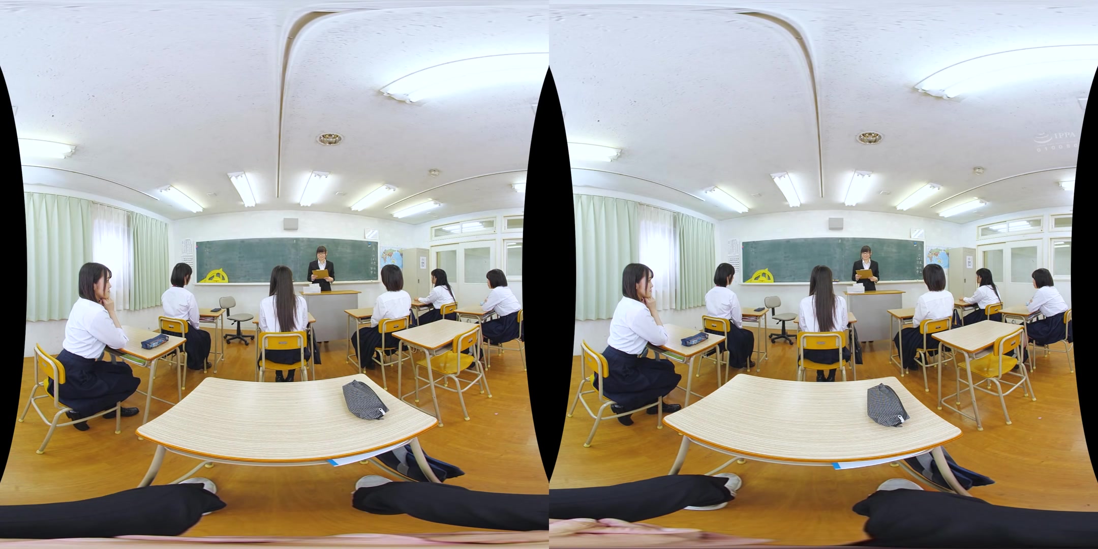 Ruka Inaba - Today is Naked Day?! Her New School She Transferred To - NATURALHIGH
