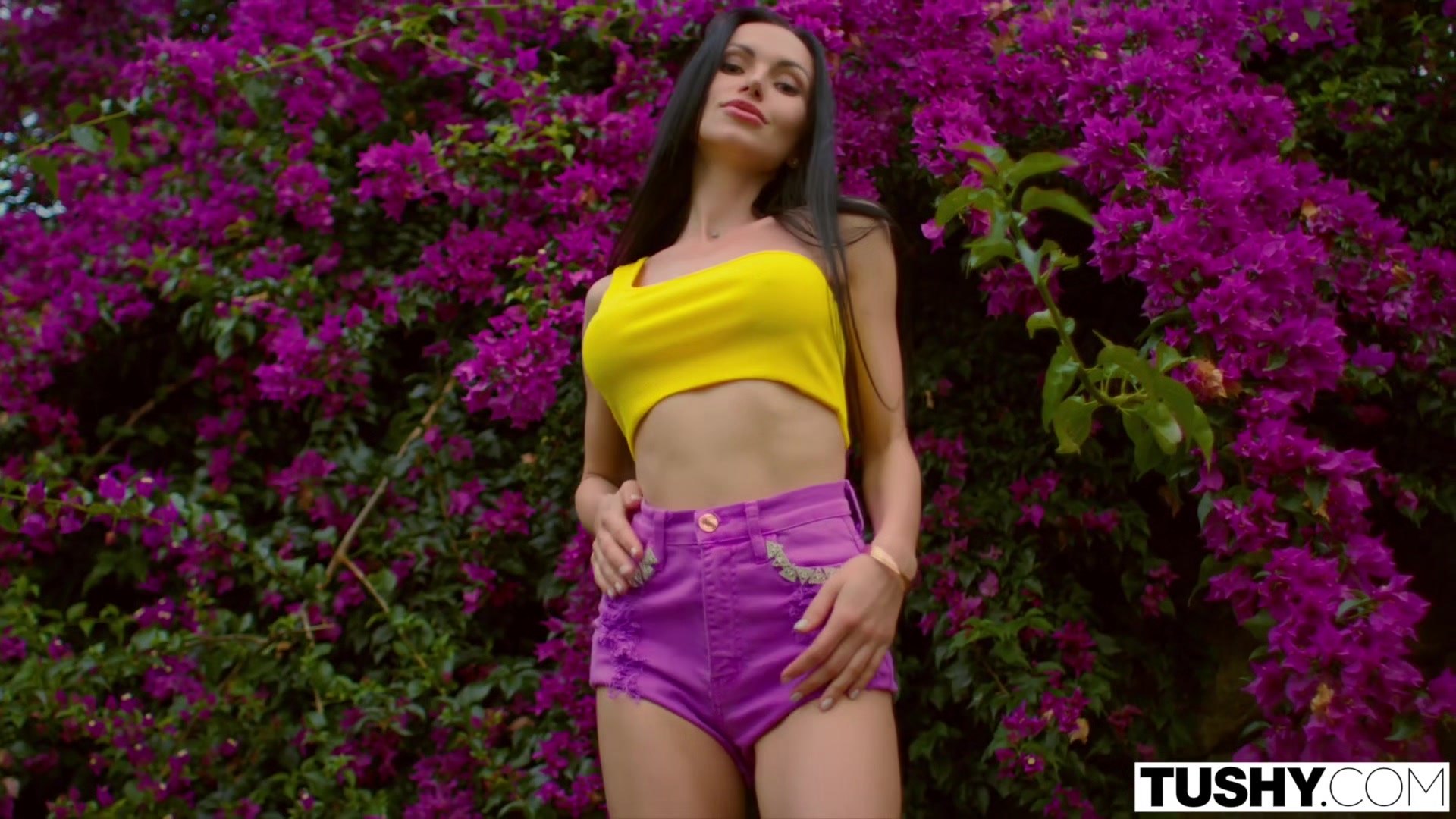 TUSHY It's only natural to gape on vacation with your best friend