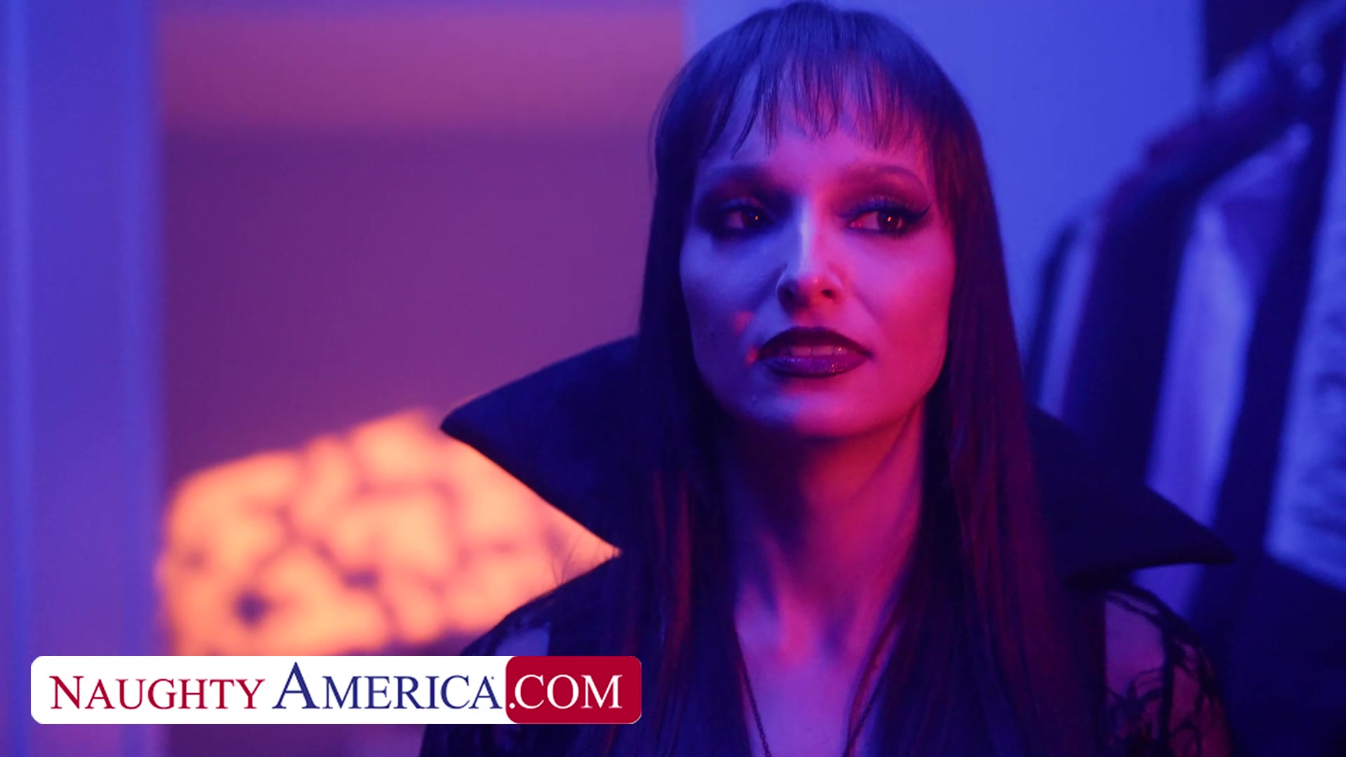 Sexy Vampire princess neighbor Lexi Luna is in the prowl for big cock on this Halloween