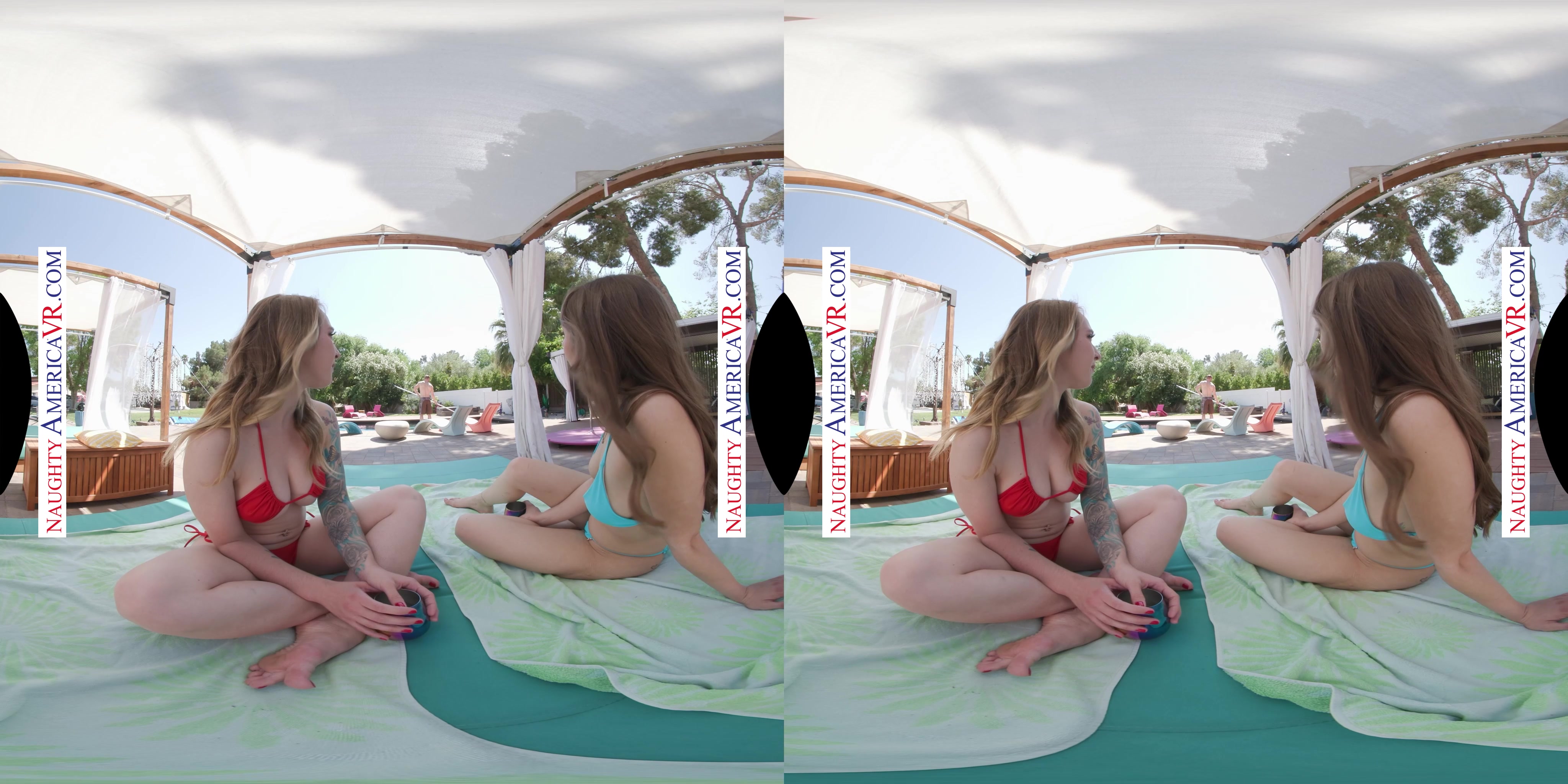 Summer fucking by the pool with Penelope Kay & Sonny McKinley