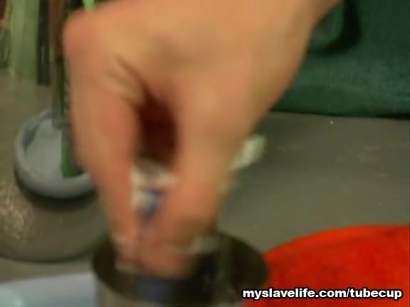 Slave shaving his mistress