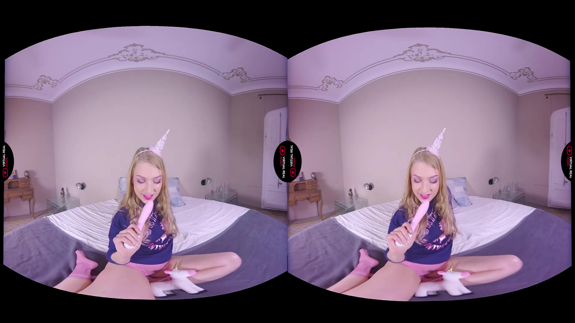 Lucy Heart Miguel Zayas in Unicorn kingdom - VirtualRealPorn