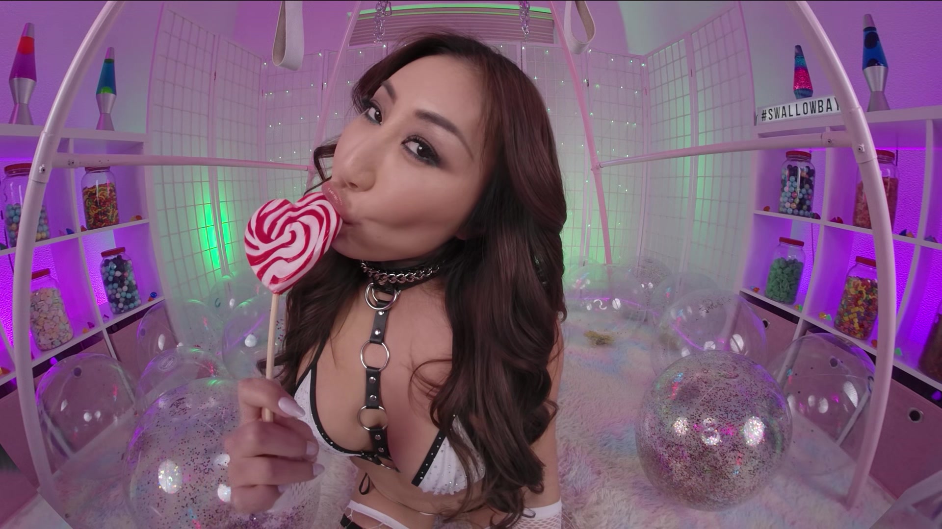 Swallowbay Asian candy girl Nicole Doshi wants your cum in her mouth