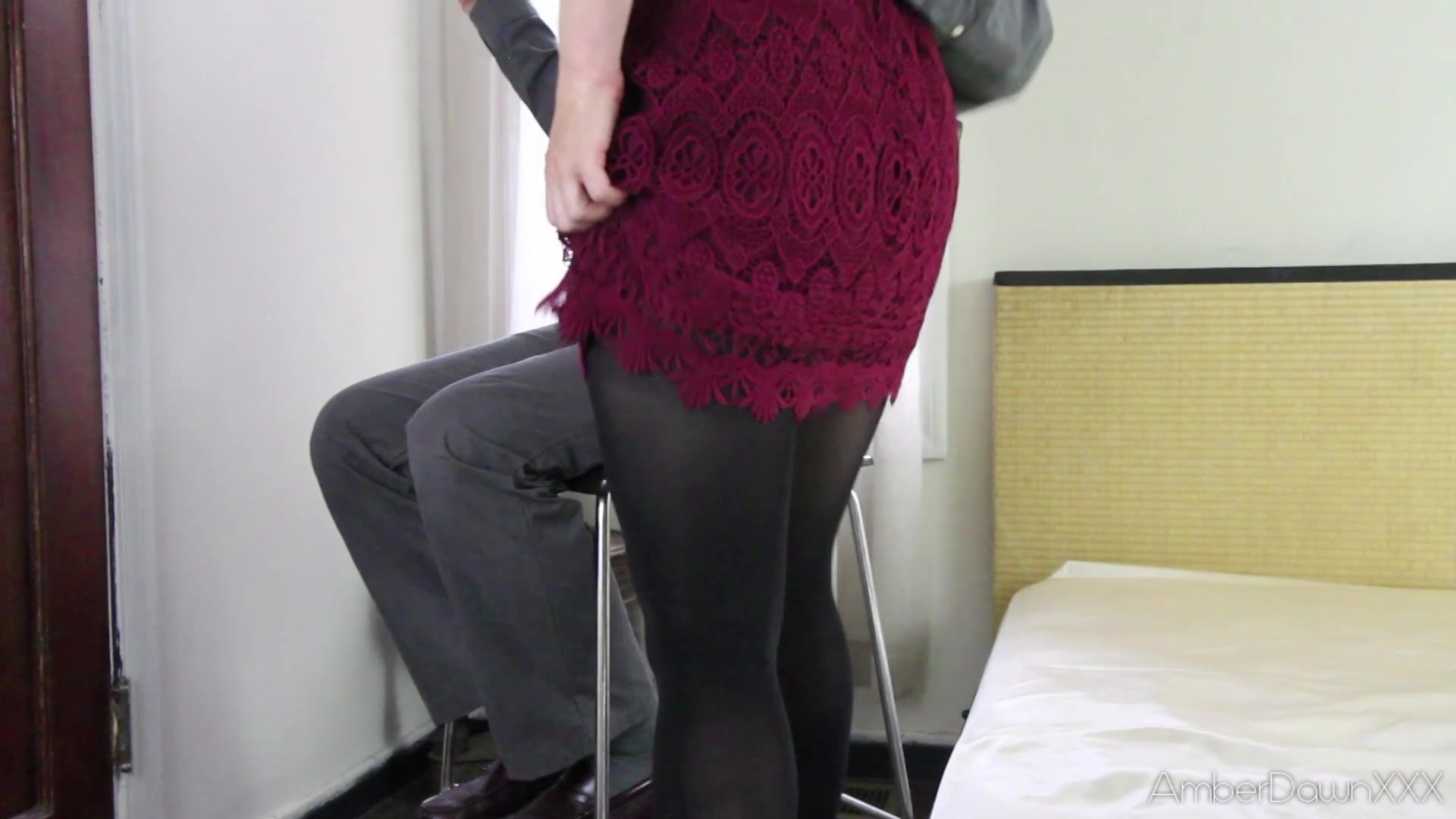 Spanked In My Red Dress - Amberspanks