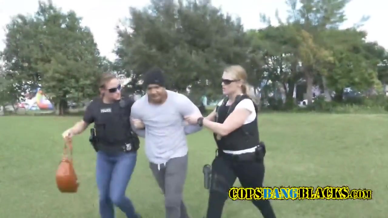 Milf Cops Make A Latino Criminal Give Their Pussies Som