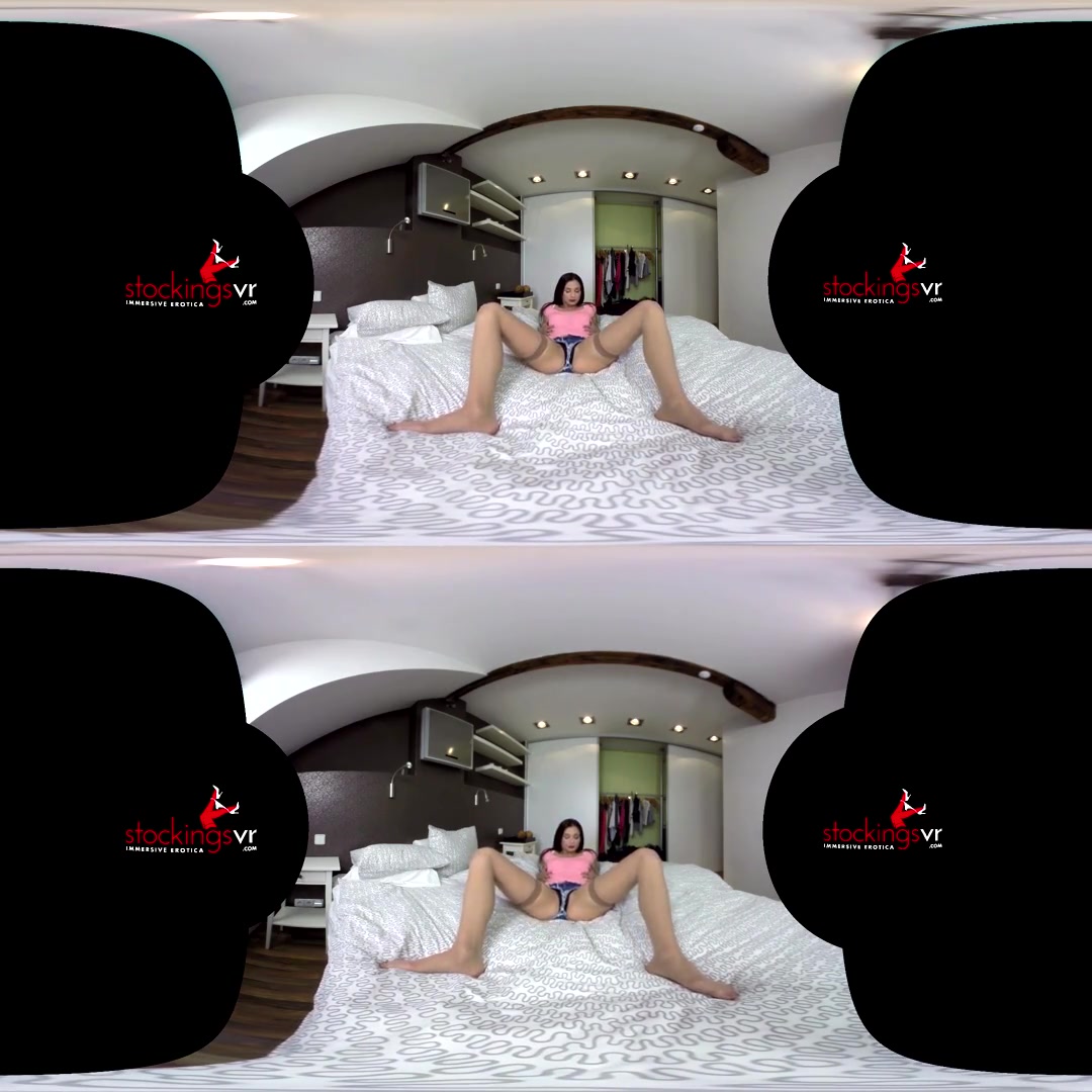 Rosaline Rose in Not So Innocent Rosalie Rosa - StockingsVR