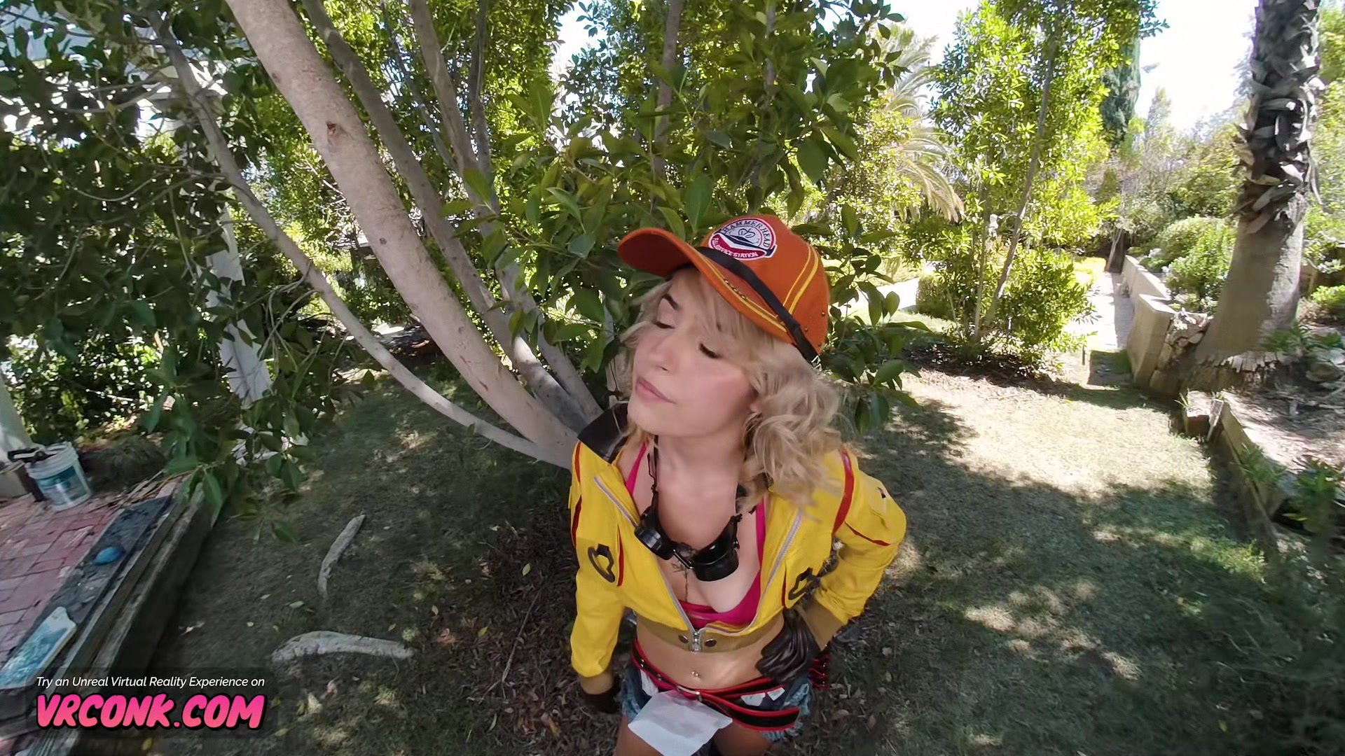 VR Conk Final Fantasy XV Cindy Aurum Cosplay with Chanel Camryn VR Porn Parody