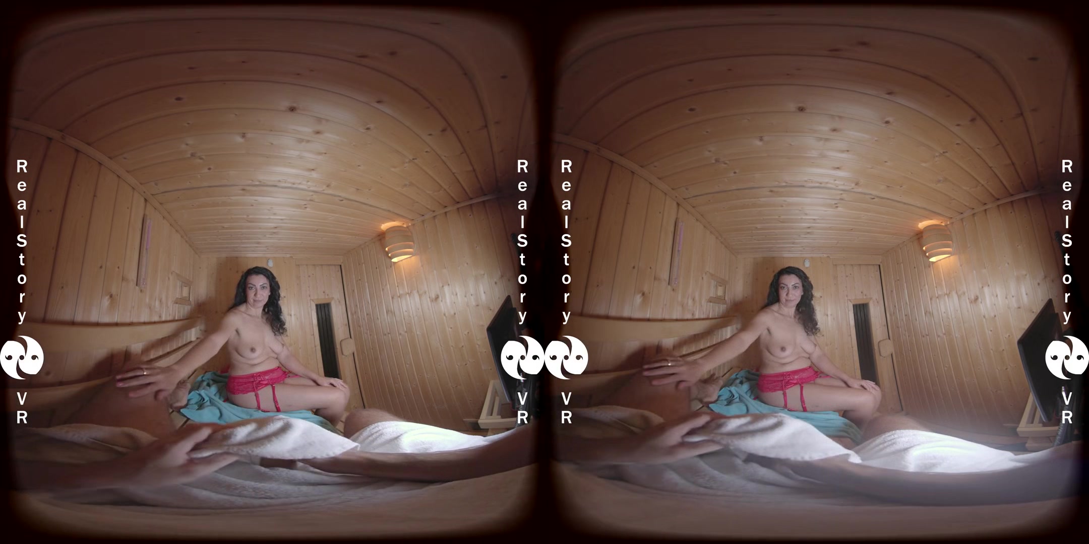 Married Milf Cheats In A German Sauna