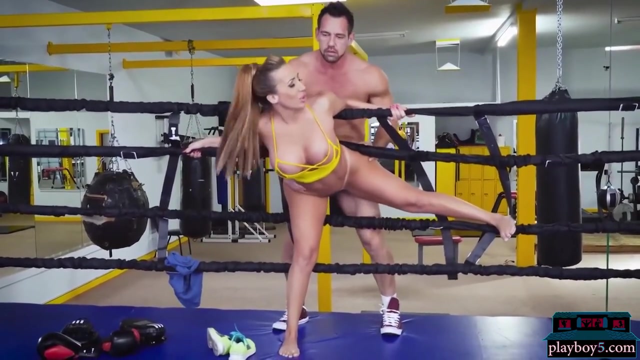 Big Ass And Tits Italian Milf Sex In Gym With Boxing Coach With Johnny Castle And Richelle Ryan