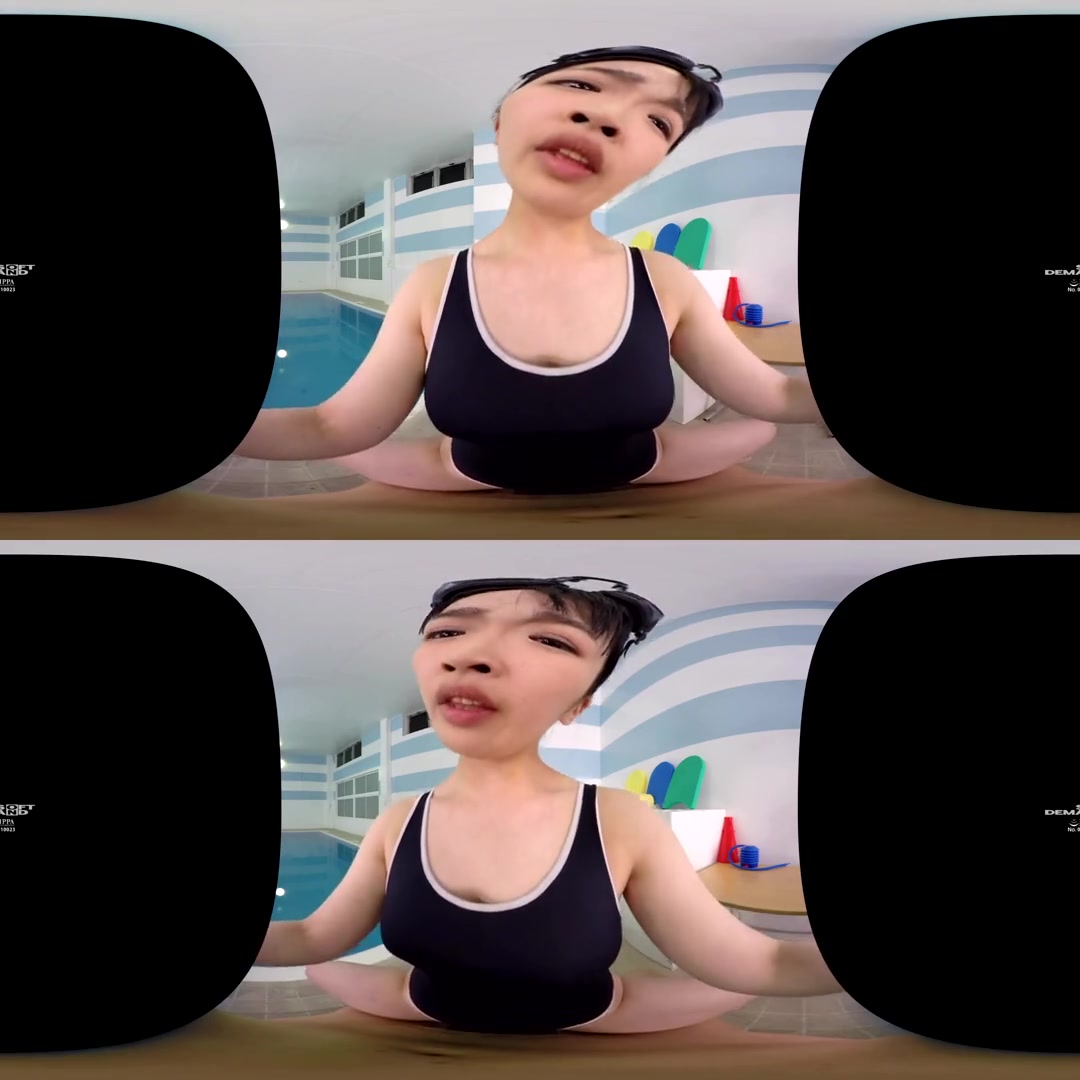Underwater In VR! Become a Swim Instructor and Sexually Harass All the Swimmers you Want - Asian teen 18+ Poolside Hardcore