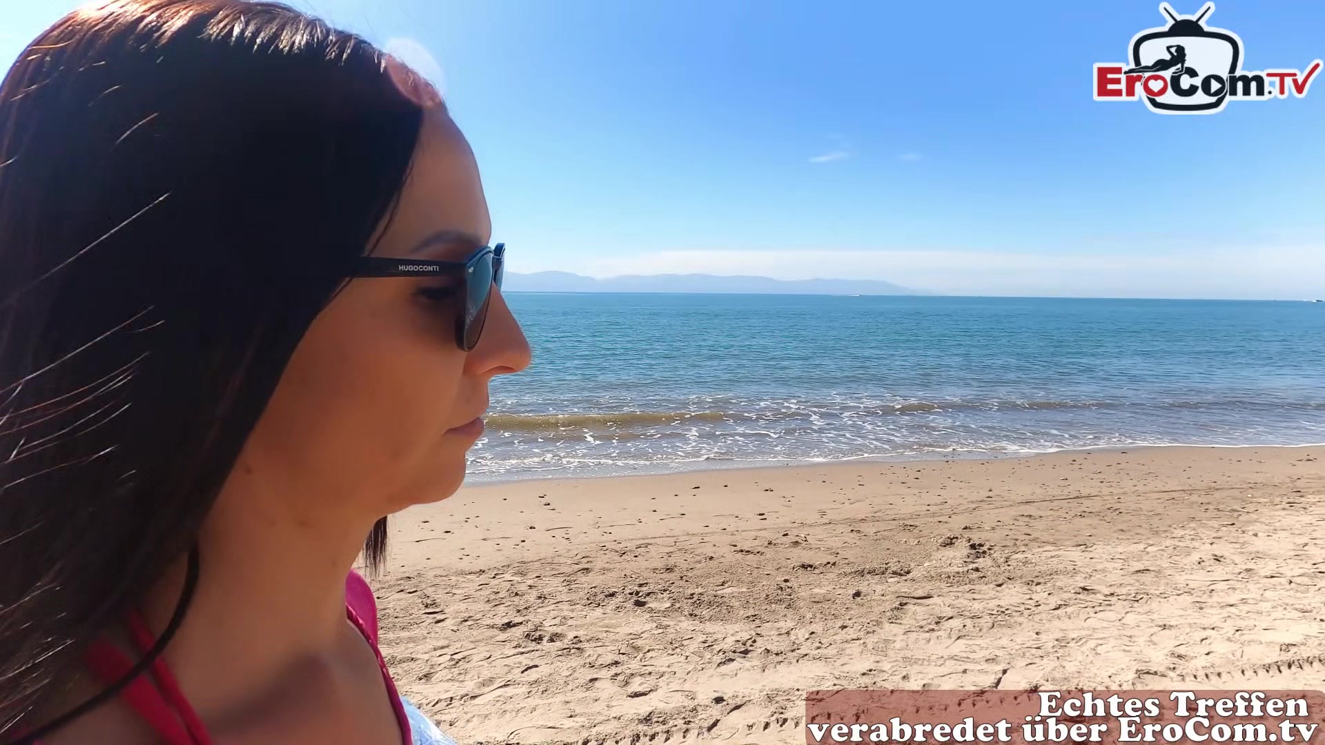German petite Milf pick up for beach outdoor sexdate