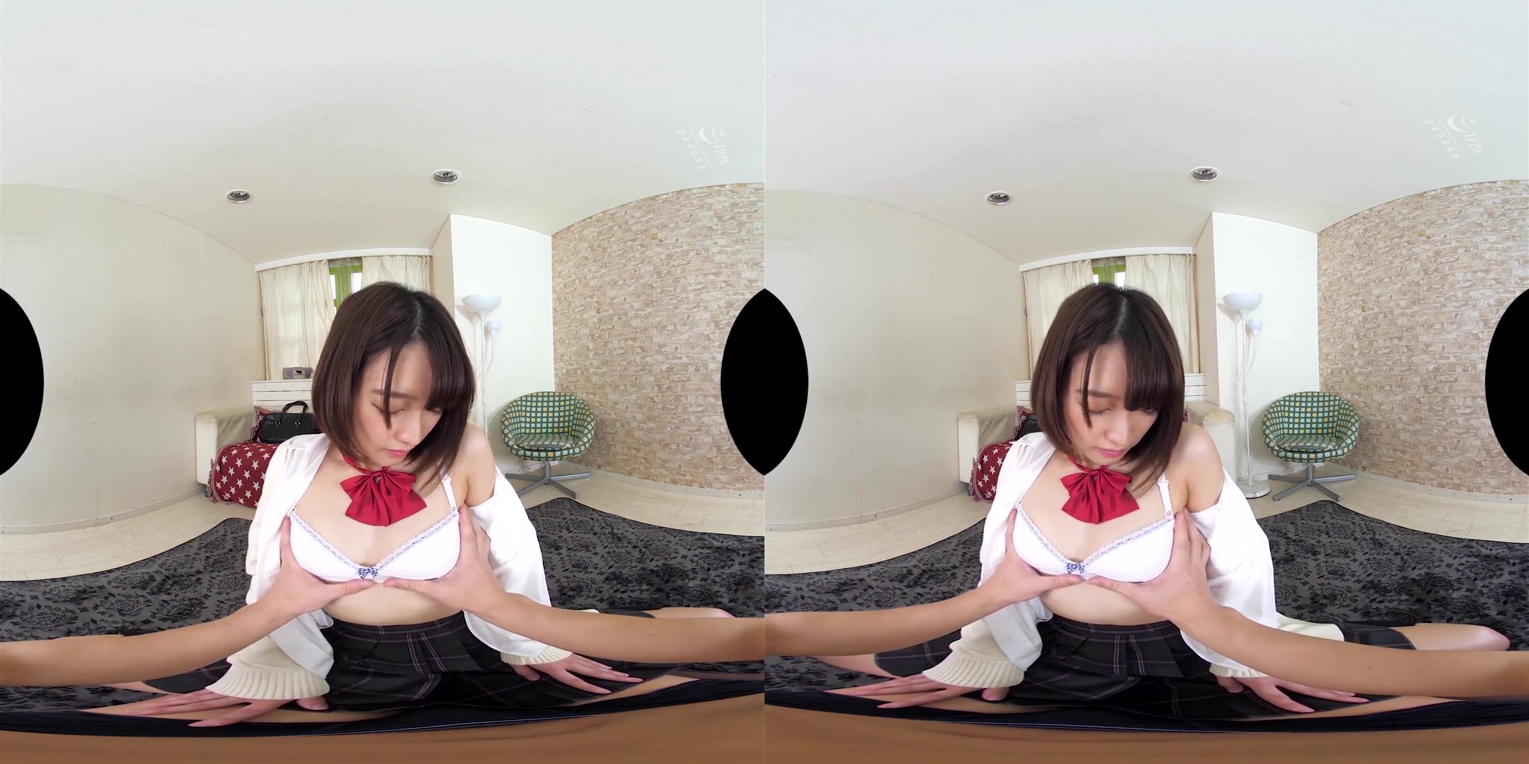 Ameri Hoshi Embarrassing Ameri-chan in her Uniform 1 - SexLikeReal