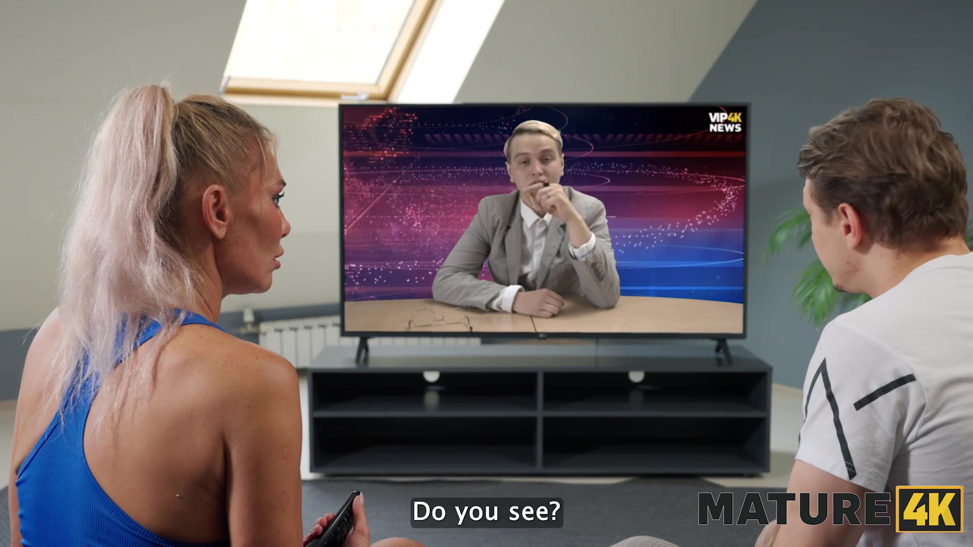 MATURE4K. Russian MILF thought it was the end of the world, so she craved a cumshot