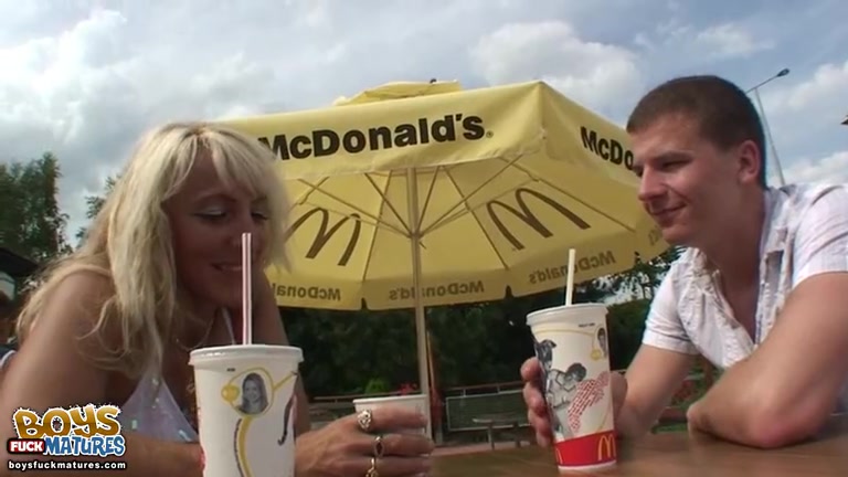 MacDonald's provides food and fuck