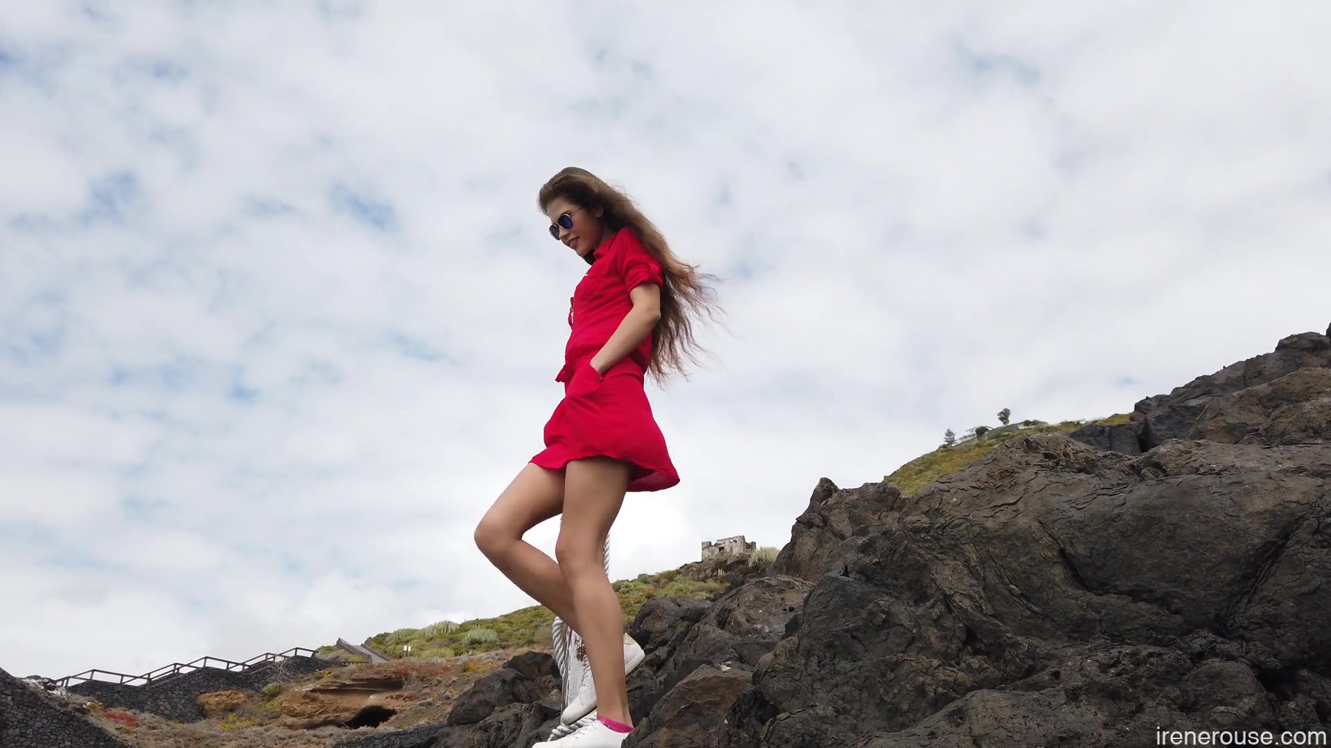 Walk Along The Coast - Sex Movies Featuring Irene Rouse