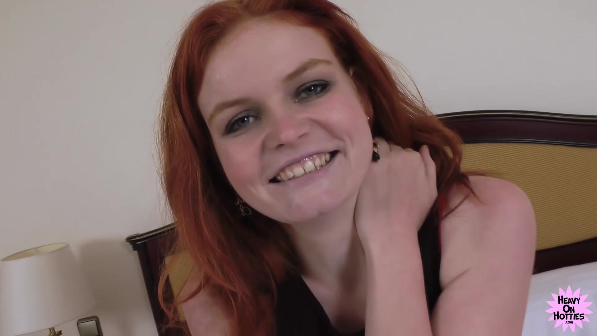 Reddest of them All With Barbara Babeurre - HeavyOnHotties