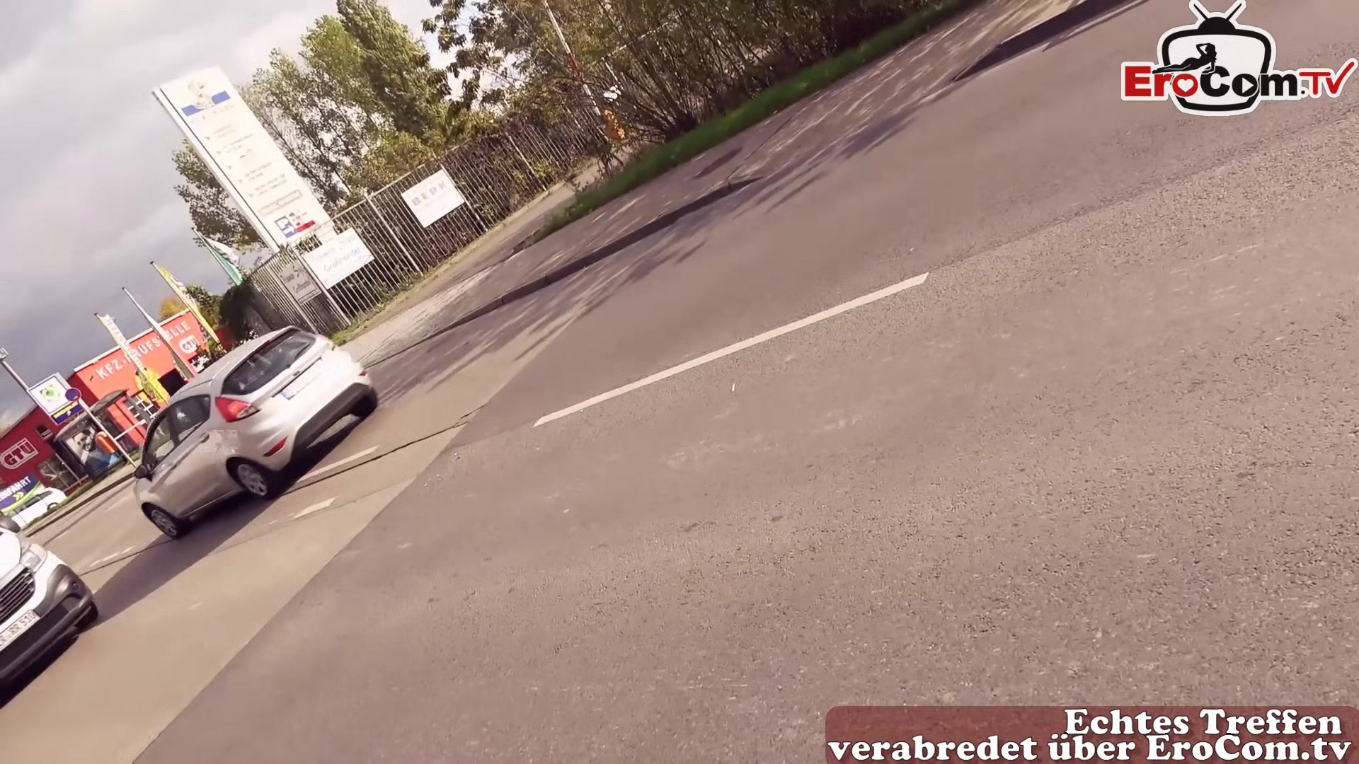 german blonde skinny street hooker at public pick up EroCom Date in car