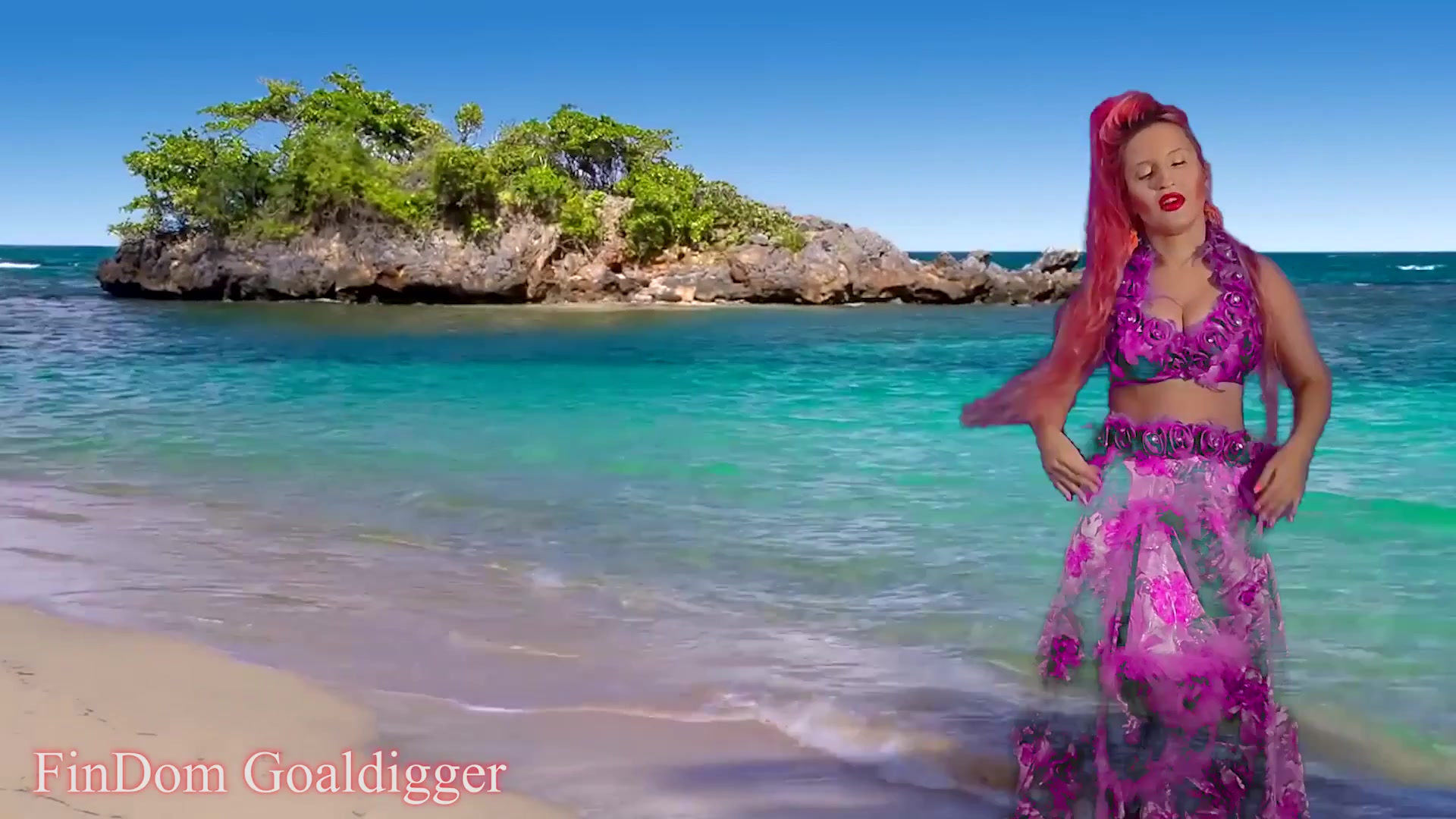 Tease And Denial On The Beach