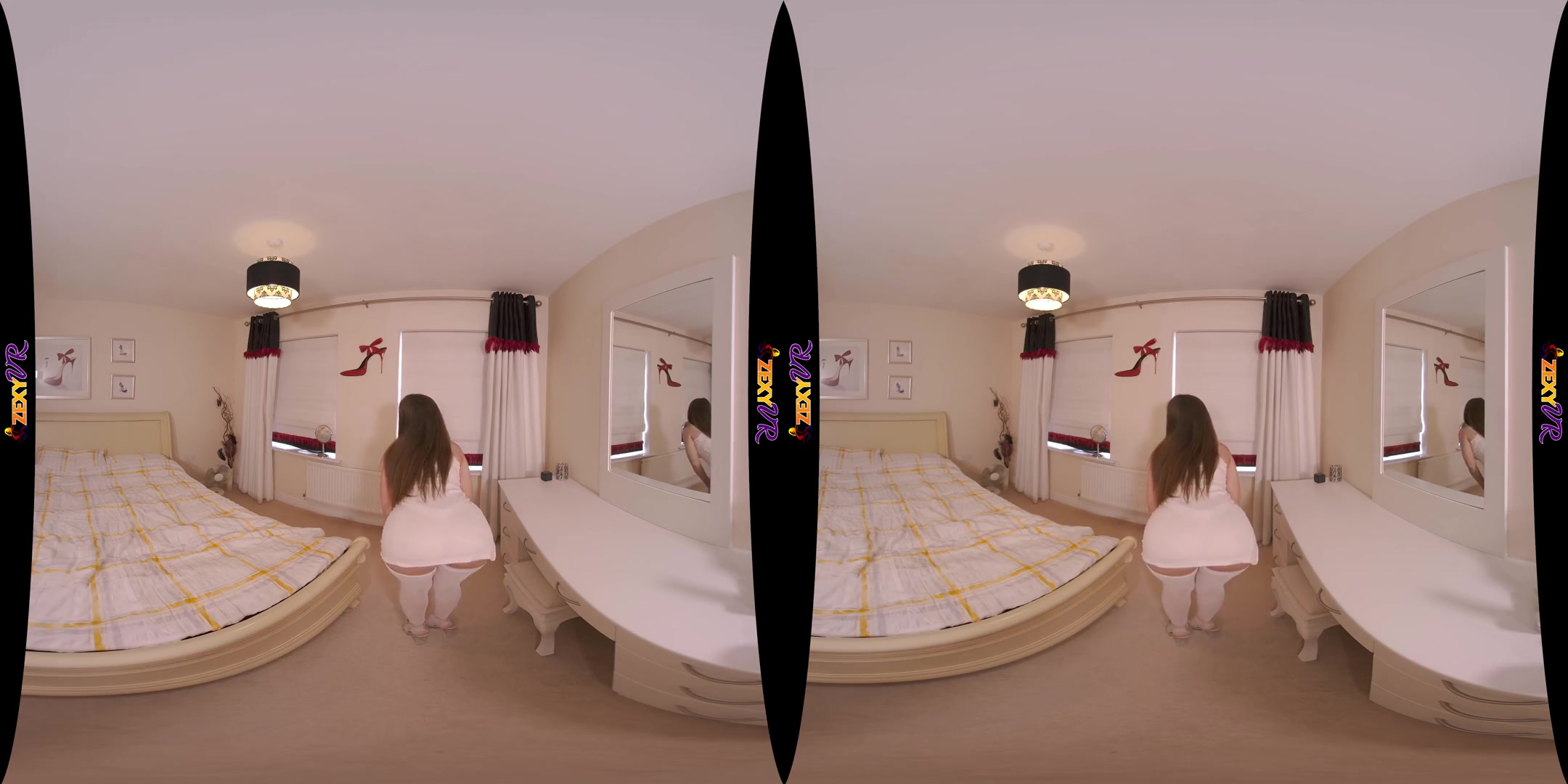 Dress Down - Big Tits Brunette Lexi - ZexyVR - SexLikeReal